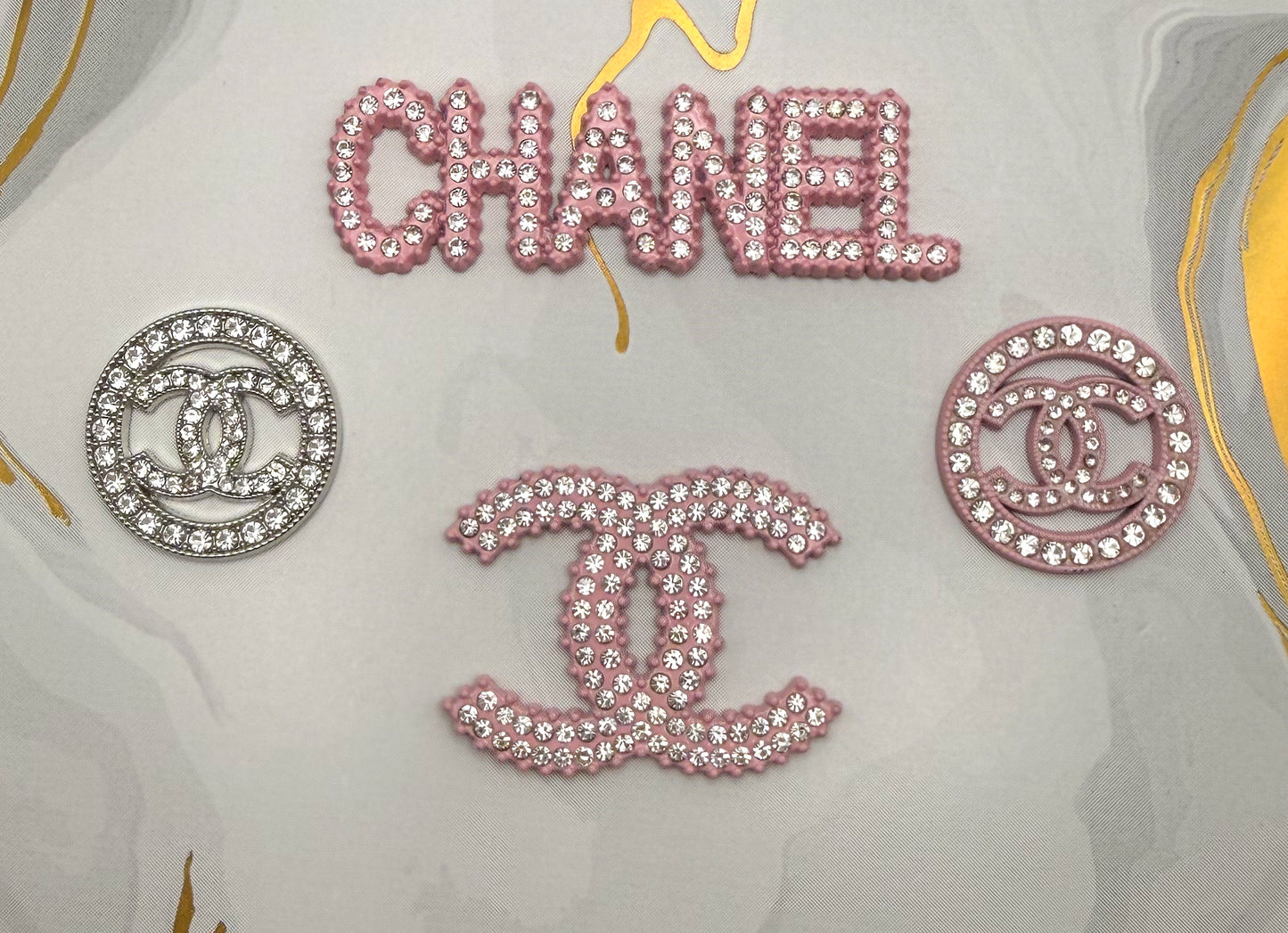 Assorted CC Designer DIY Metal Charms-High Quality