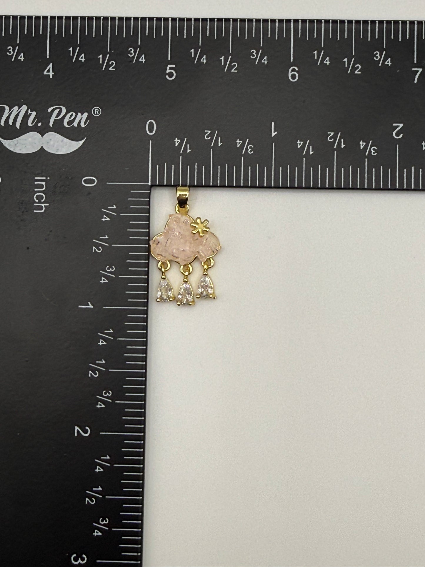 Druzy Cloud Dangle Gold & Silver Charm Pendants