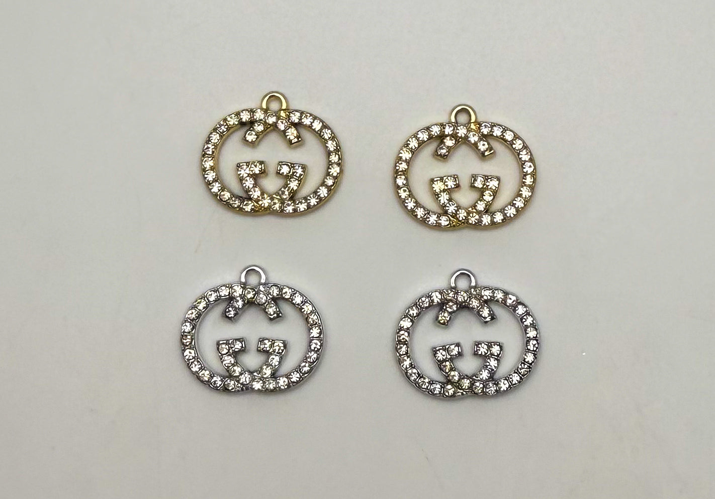 Gucci Designer Gold and Silver DIY Charms