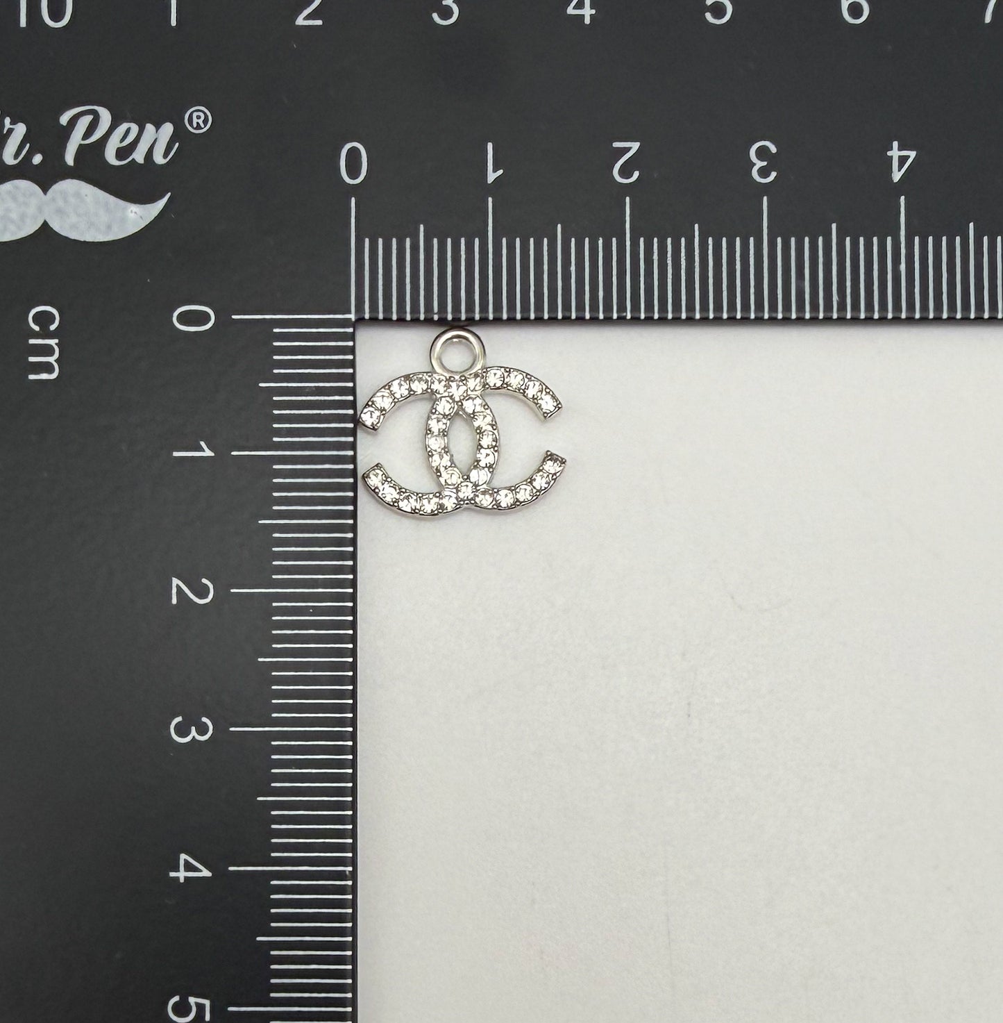 NEW Promo Special LV & CC Designer Silver Small Charms