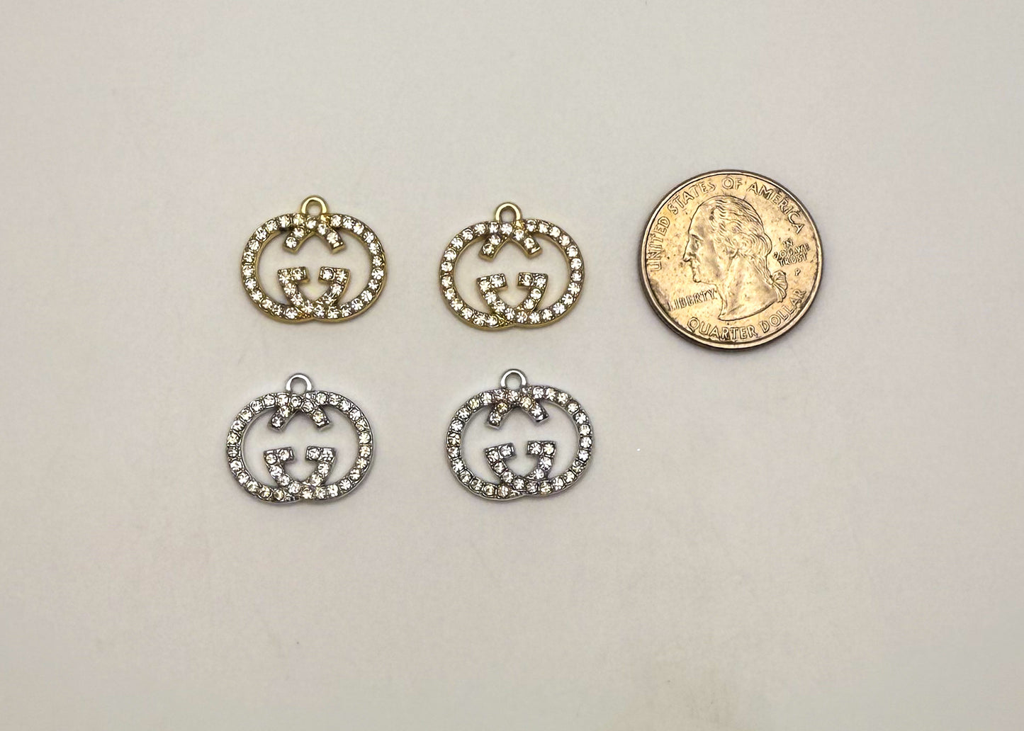 Gucci Designer Gold and Silver DIY Charms