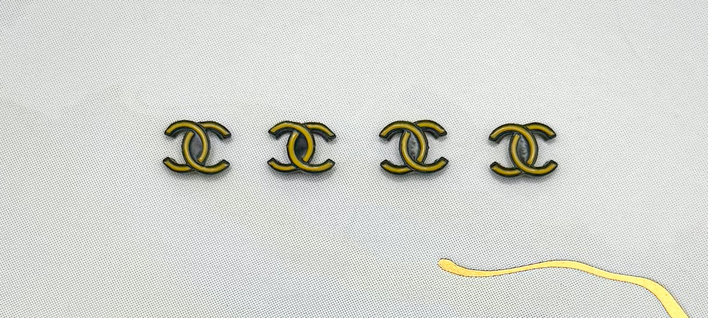 CC Colorful Mini DIY Metal Nail Charms