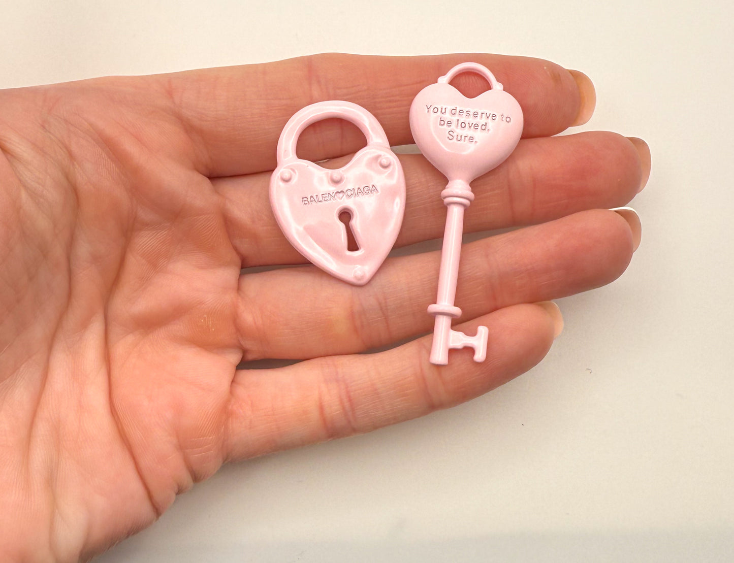 Balenc❤️iaga Lock N Key DIY Charm set