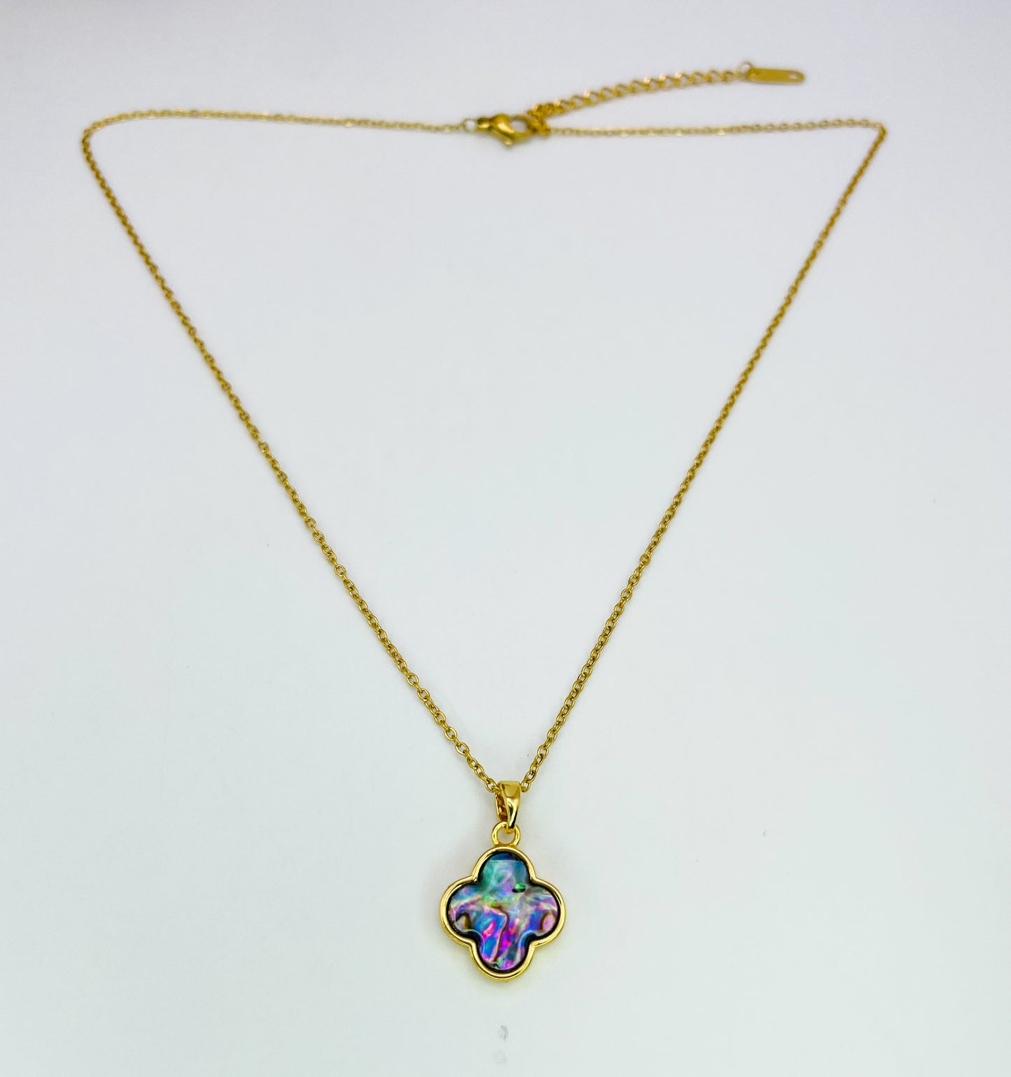 LV Clover Gold or Silver Stainless Steel Necklace