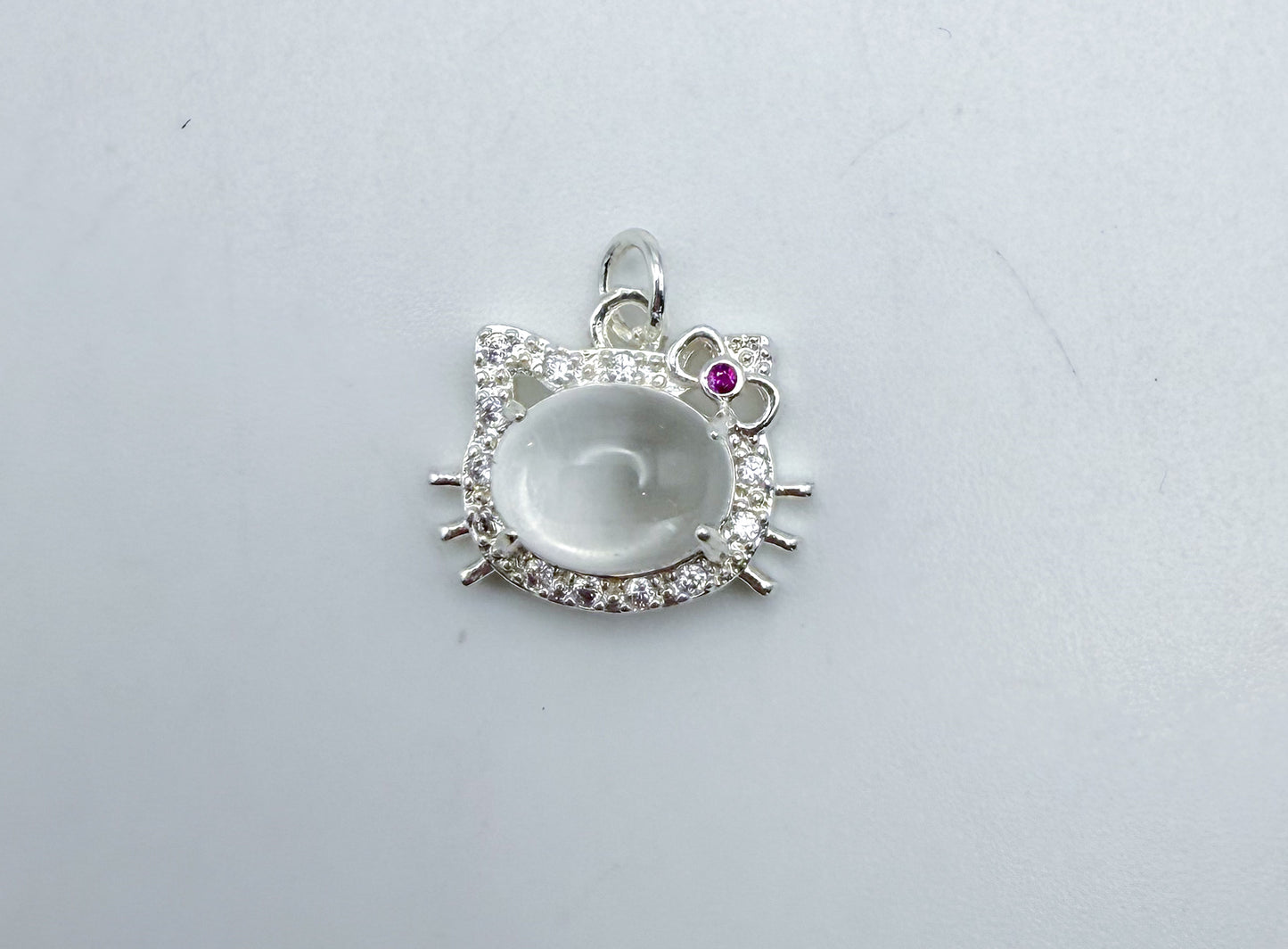 HK Kitty Head DIY Metal Charms