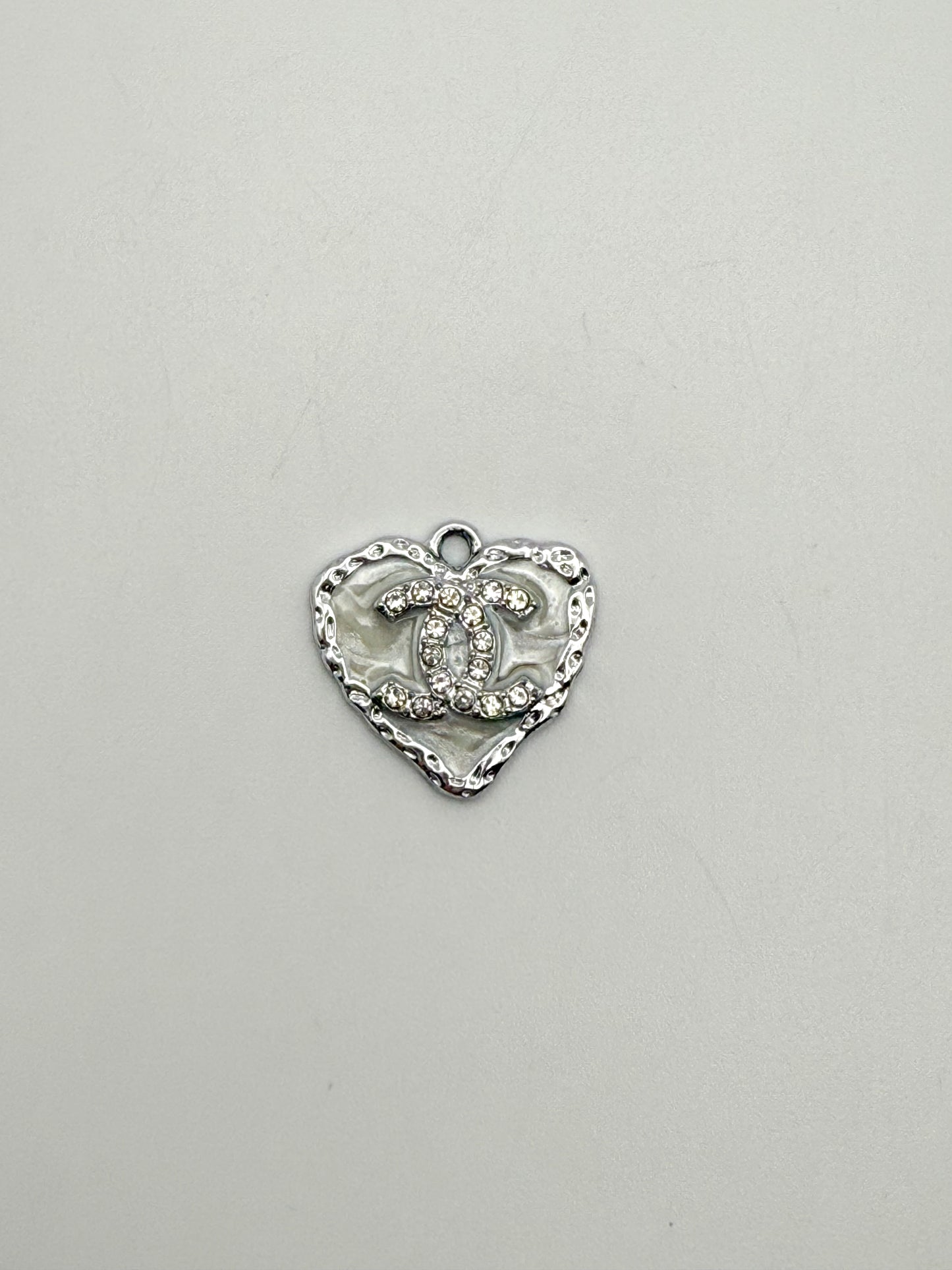 CC Heart Gold & Silver DIY Charms