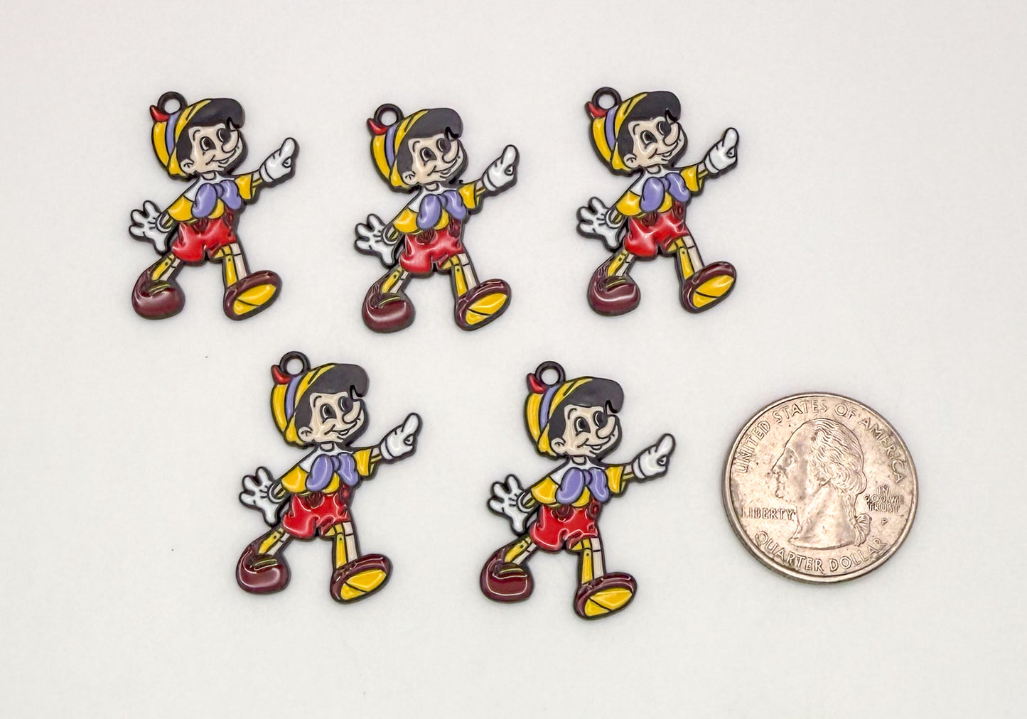 Pinocchio DIY Charms