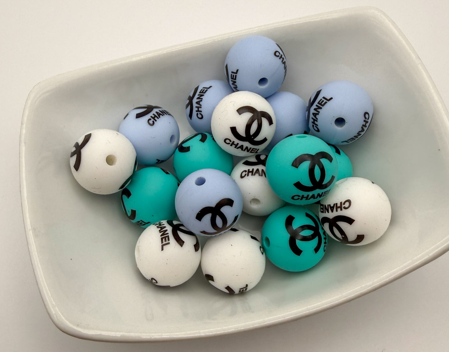 CC Silicone Color Mix DIY Pen Keychain Bead set