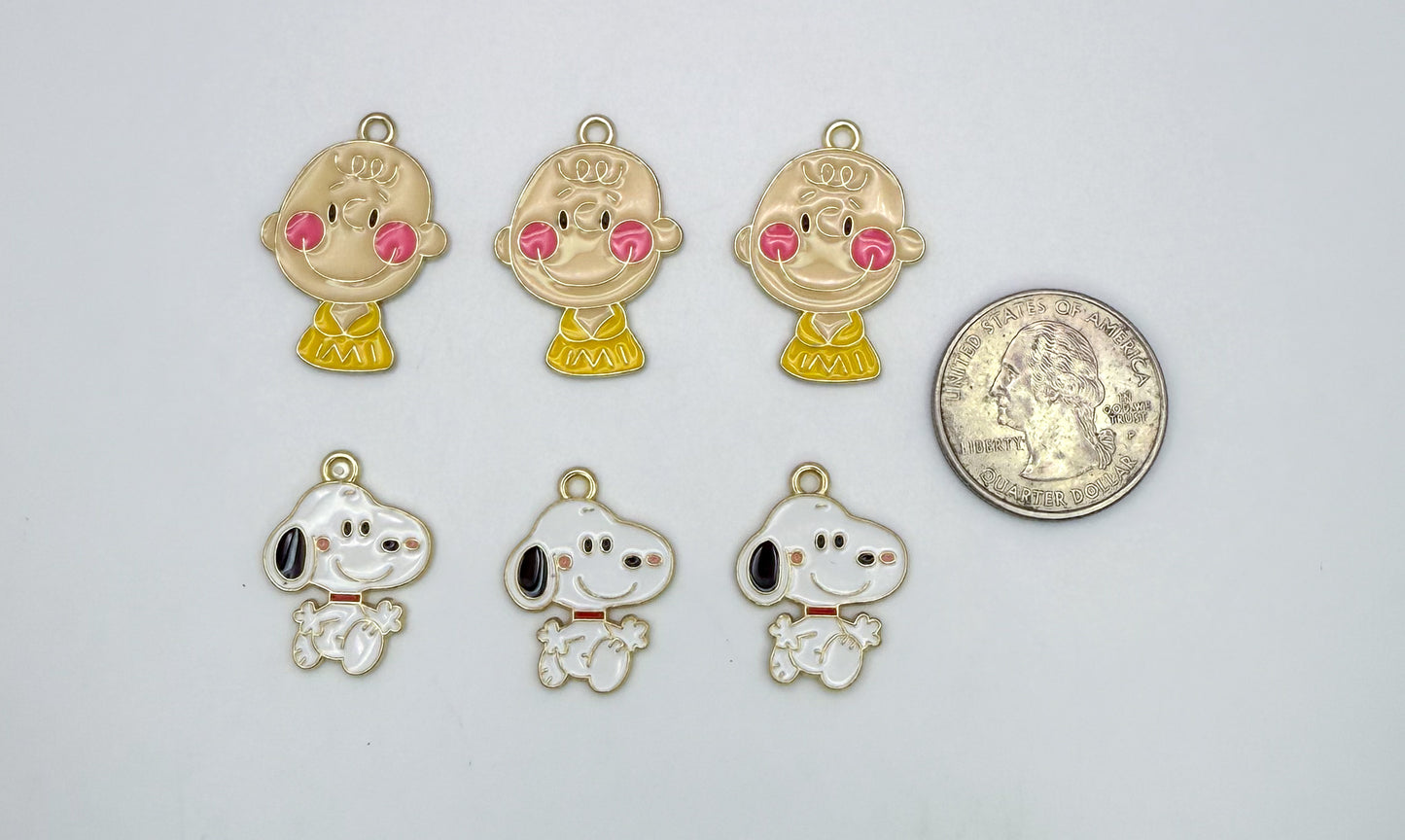 Charlie Brown & Snoopy DIY Charm Set