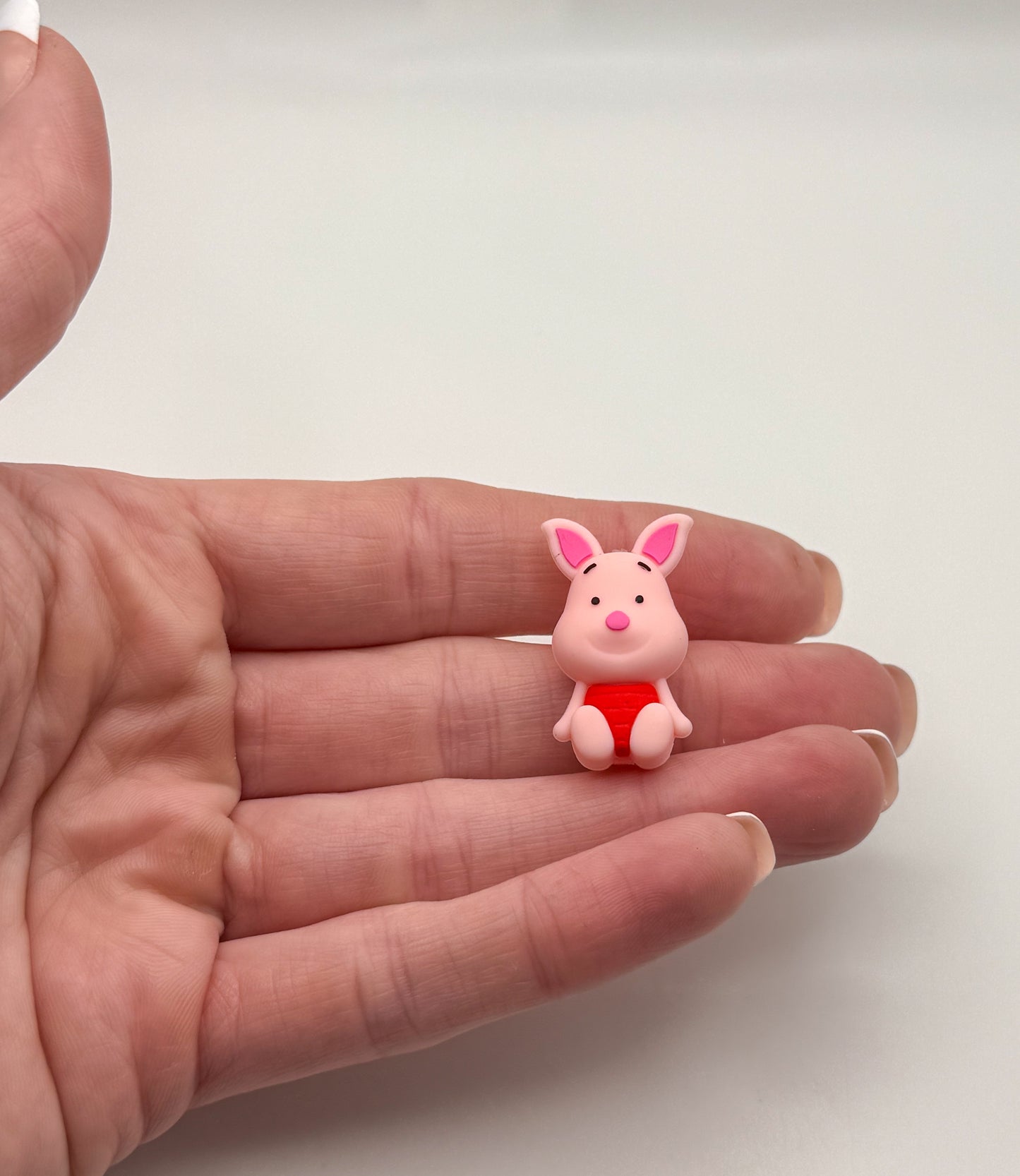 3D Pooh & Piglet Silicone DIY Beads