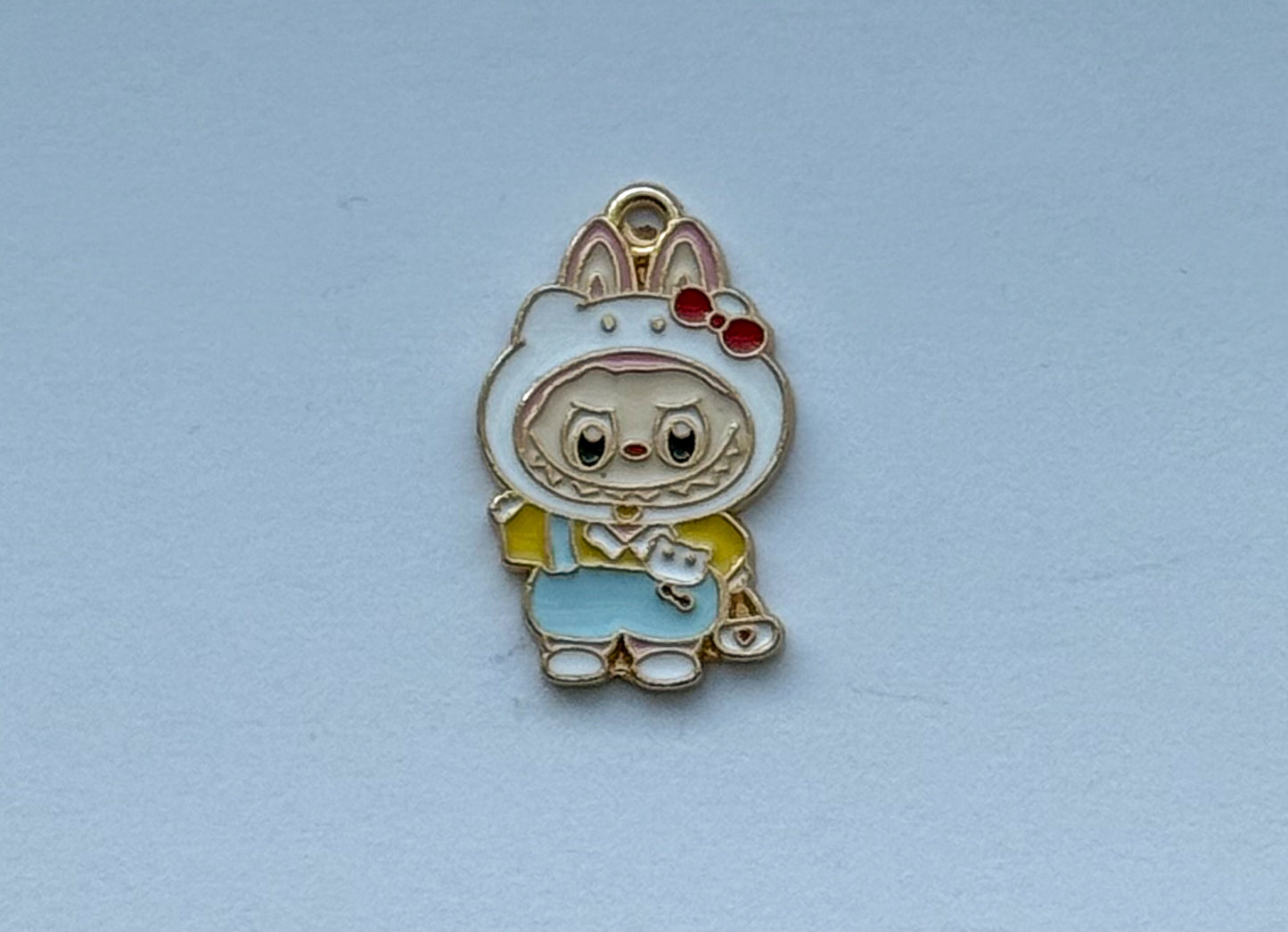 HKitty Cosplay Labubu DIY Gold Charms