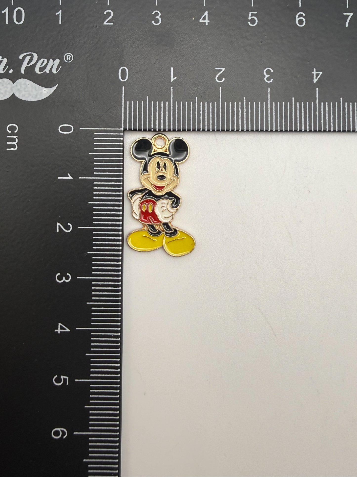 Boy & Girl Mickey Mouse DIY Metal Charm Set