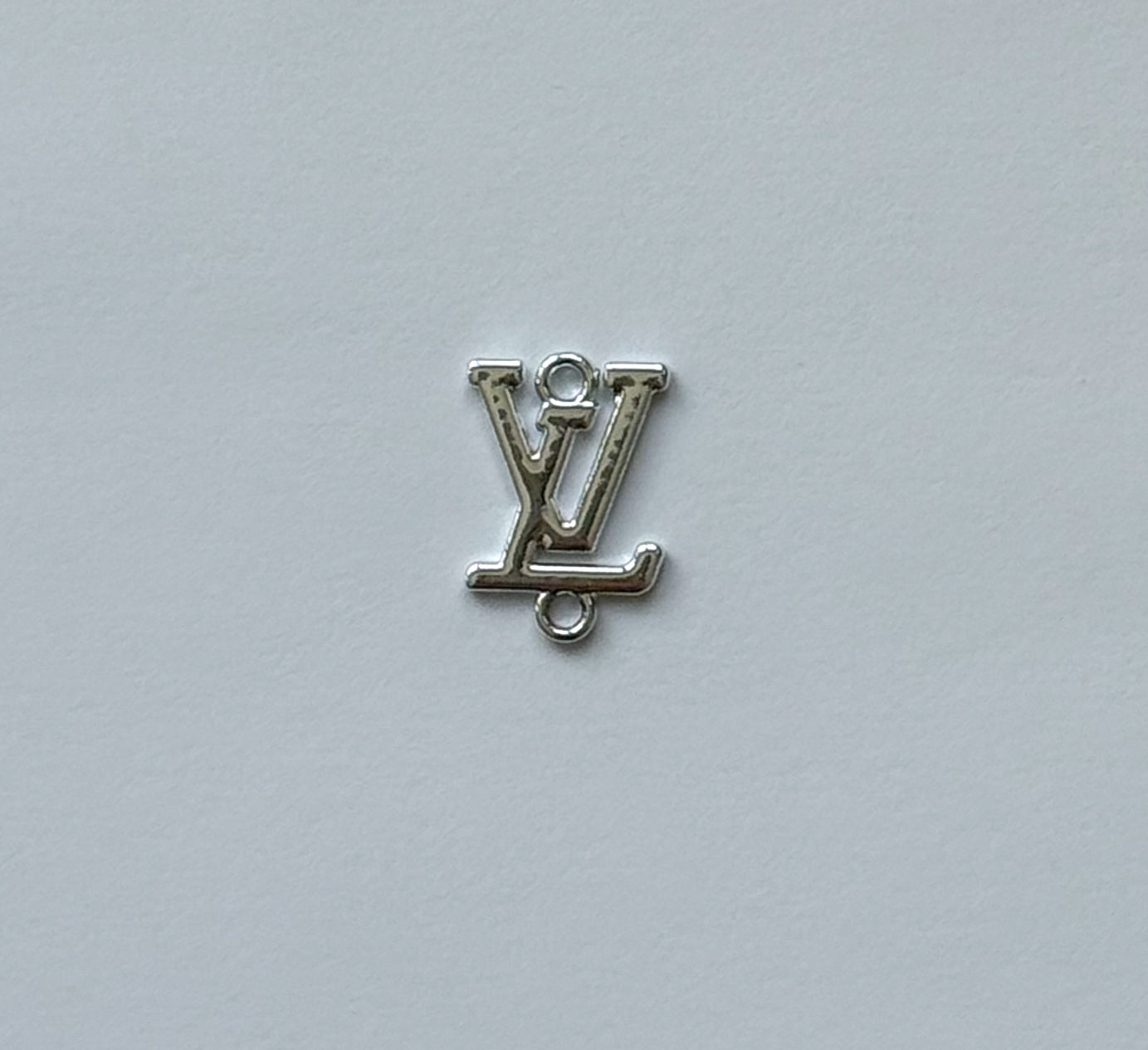 Gold & Silver LV Designer Connector DIY Charms