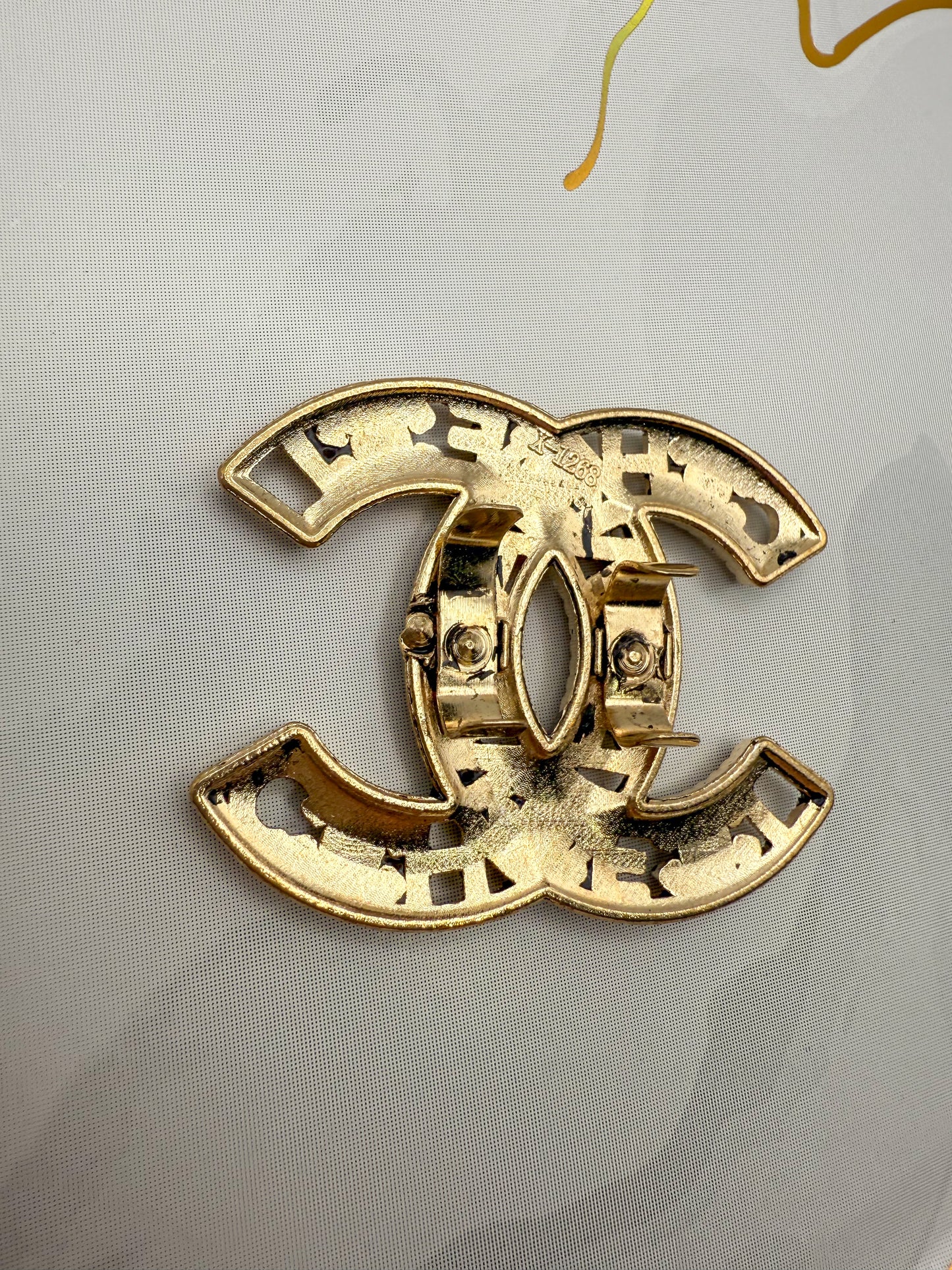 Big Gold CC DIY Charm Accessory
