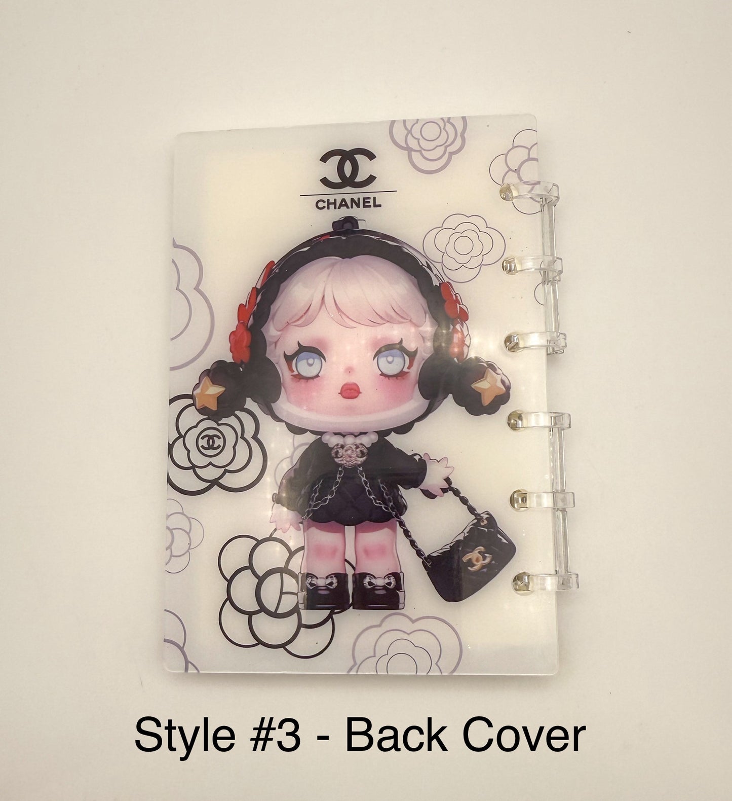 CC Designer & Skull Panda Acrylic Mini Notebooks