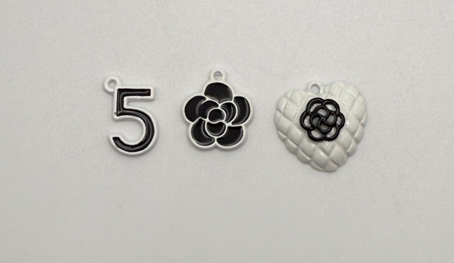 Black & White CC Inspired HQ DIY Charms