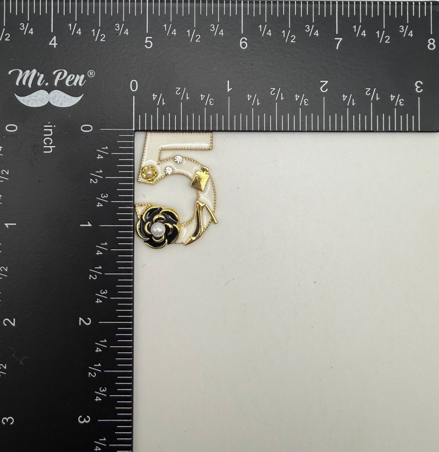 CC No.5 Logo DIY Metal Charms