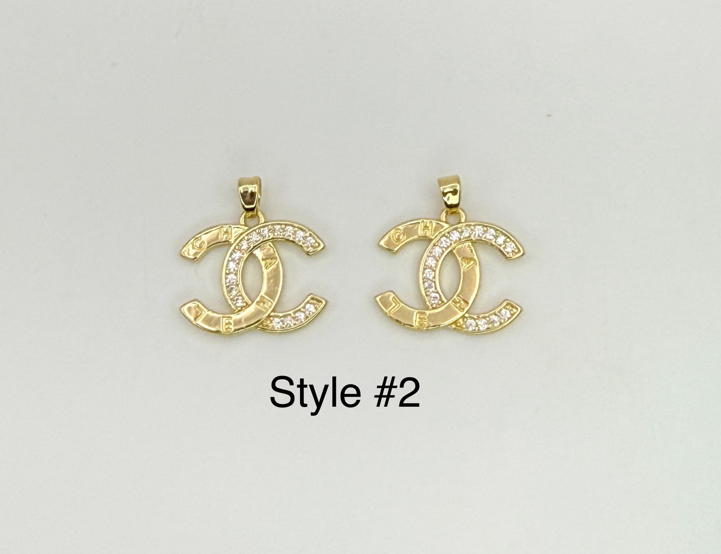 High Quality CC Chanel Designer Charm Pendants