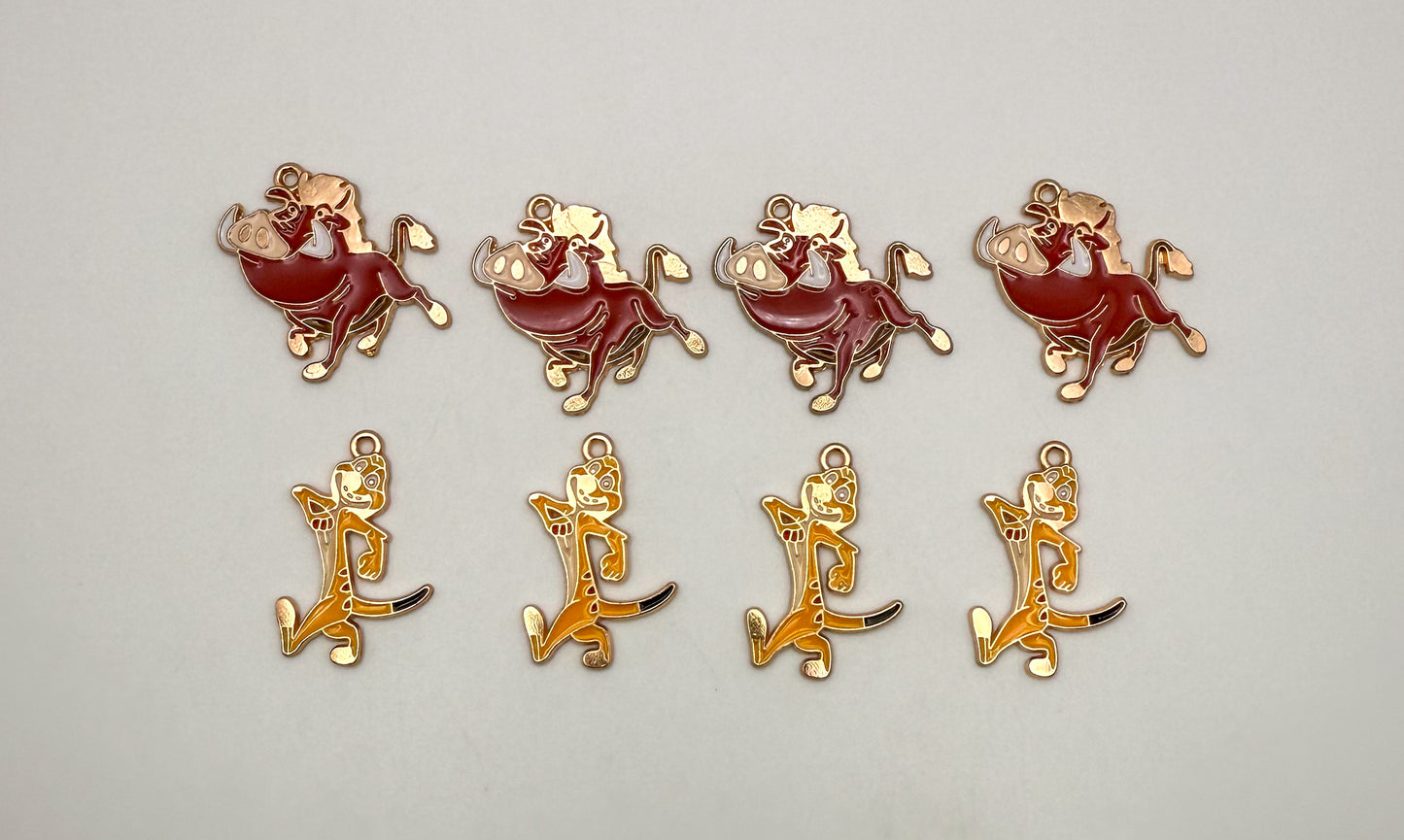 Lion King Gold DIY Charm Sets