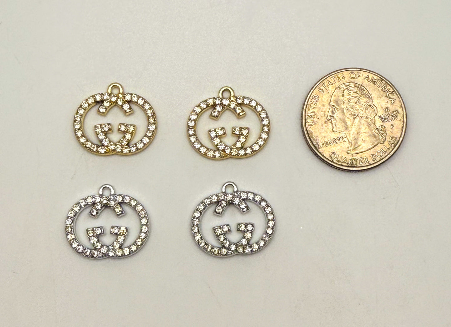Gucci Designer Gold and Silver DIY Charms