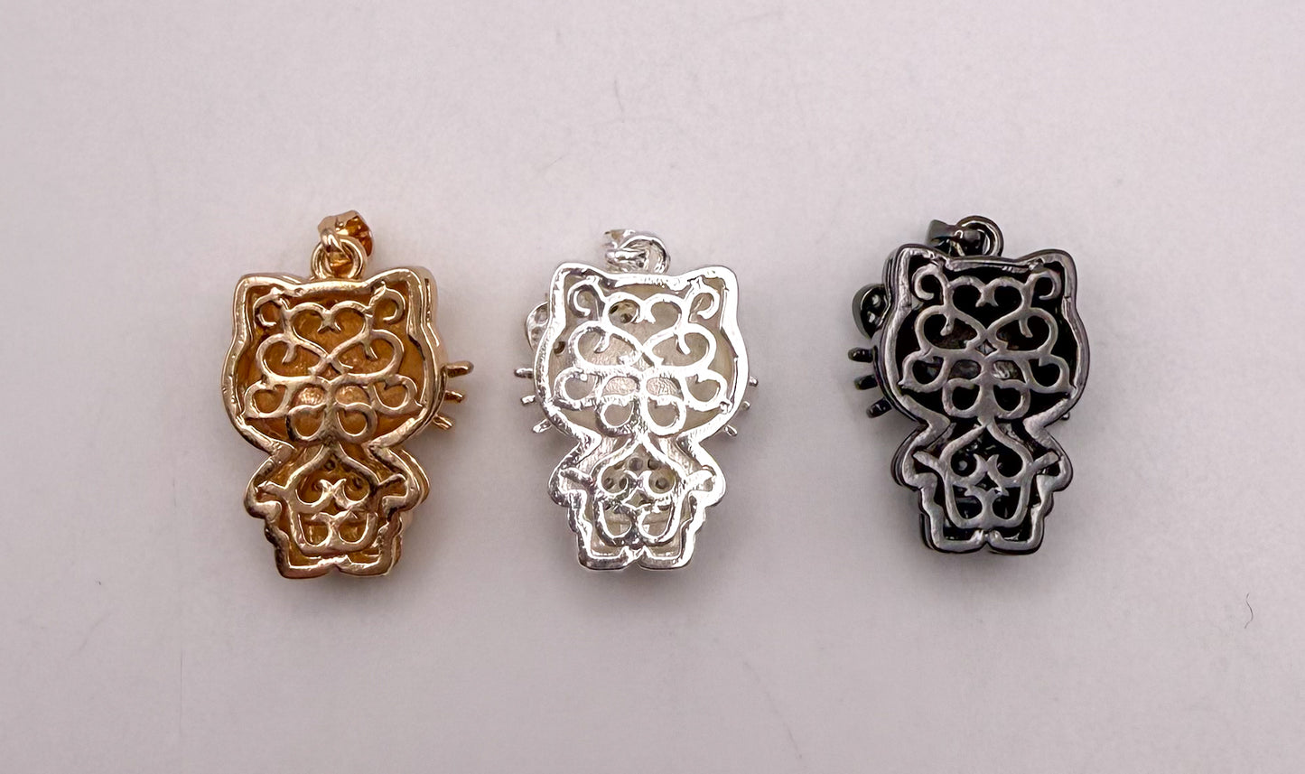 HK Kitty Pendant