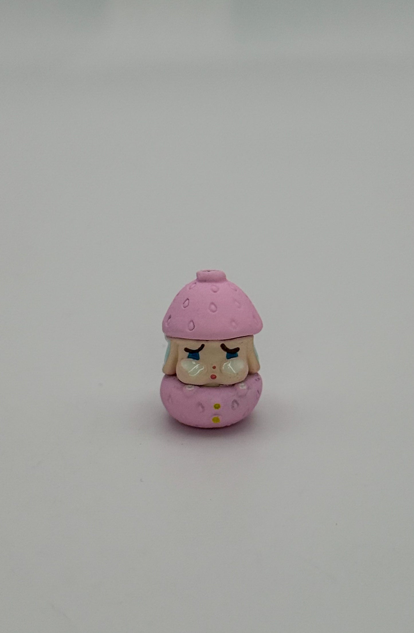 Popmart Crybaby Strawberry DIY Charm Metal Beads Set
