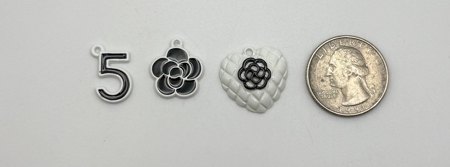 Black & White CC Inspired HQ DIY Charms