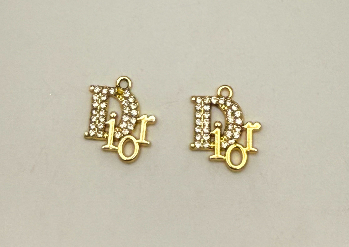 Dior Gold and Silver DIY Charms