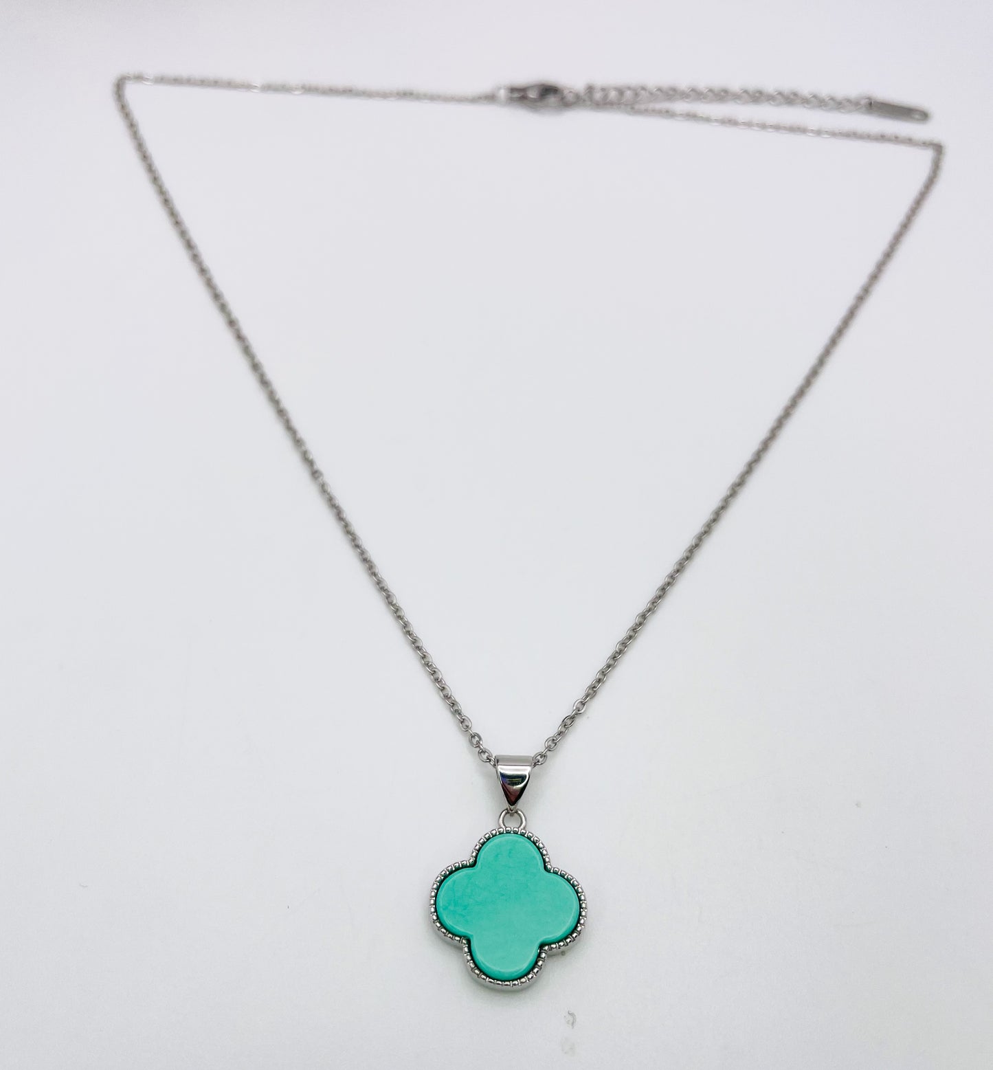 LV Clover Gold or Silver Stainless Steel Necklace