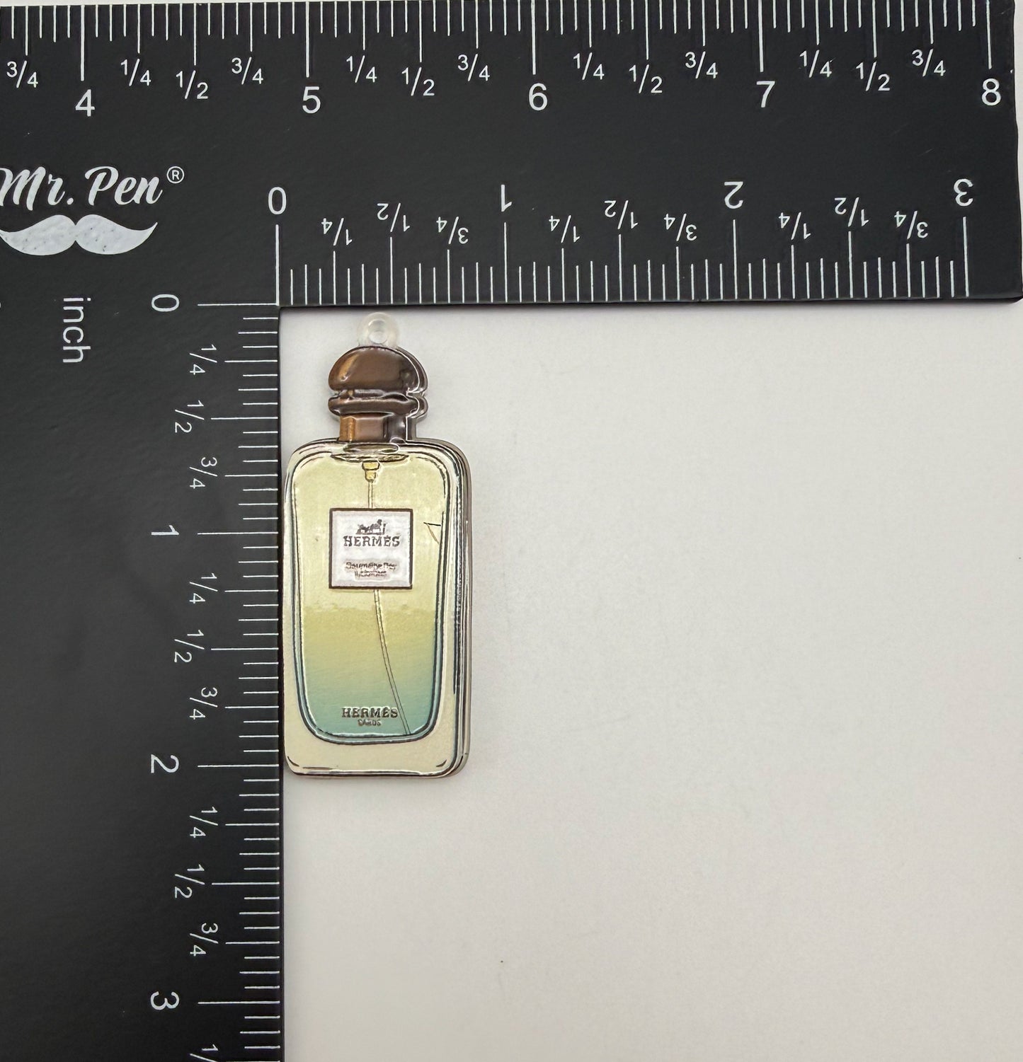 NEW Special Designer Perfume Bottle & Circle Acrylic DIY Charms Keychain