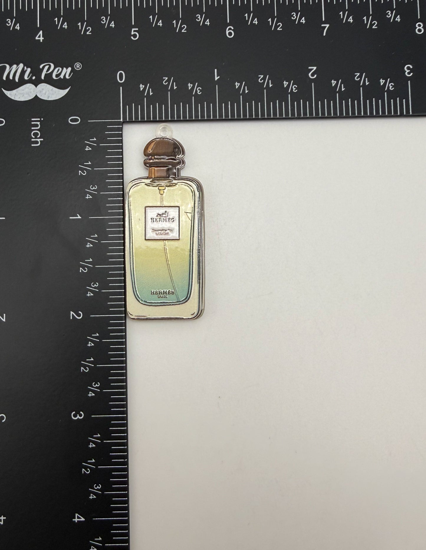 NEW Special Designer Perfume Bottle & Circle Acrylic DIY Charms Keychain
