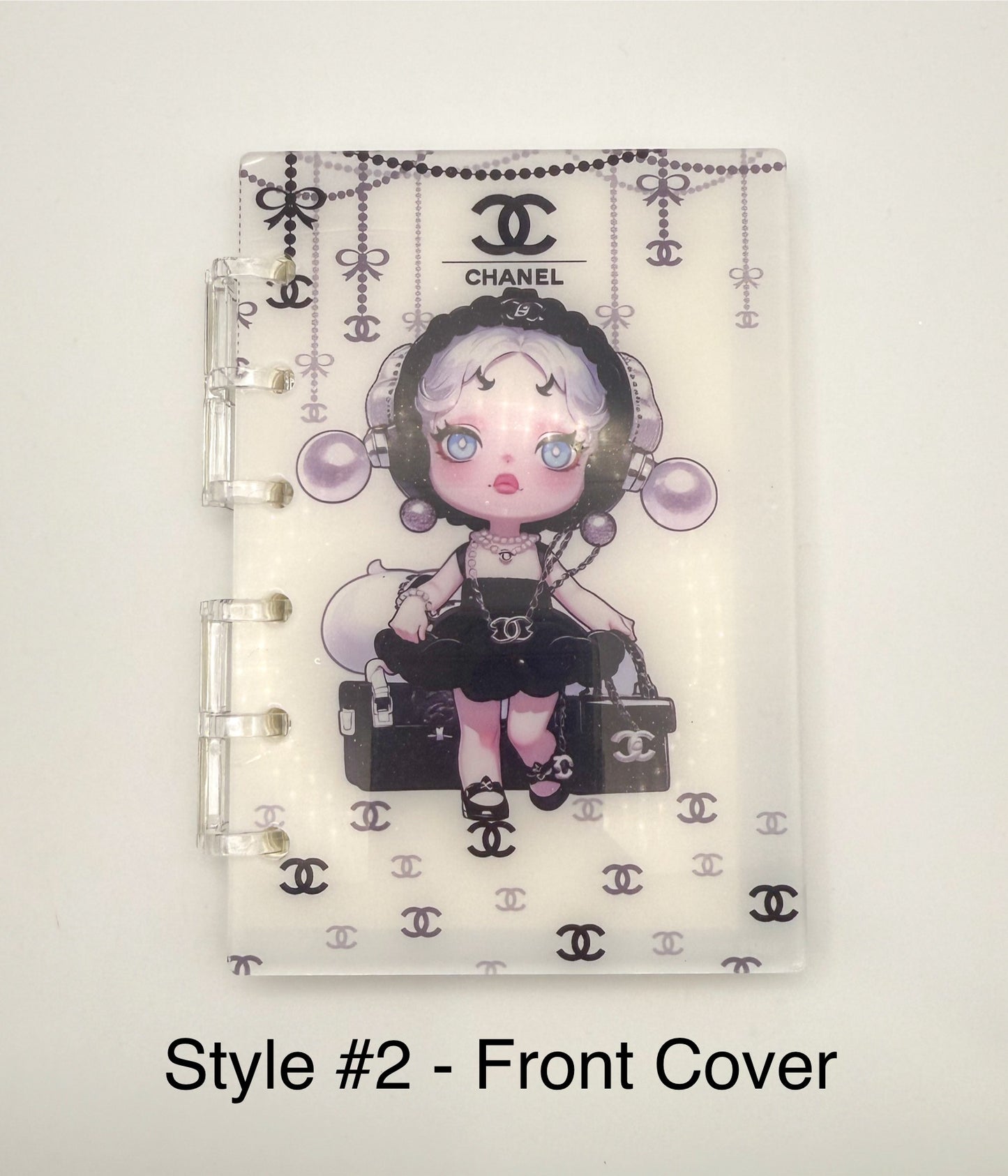 CC Designer & Skull Panda Acrylic Mini Notebooks