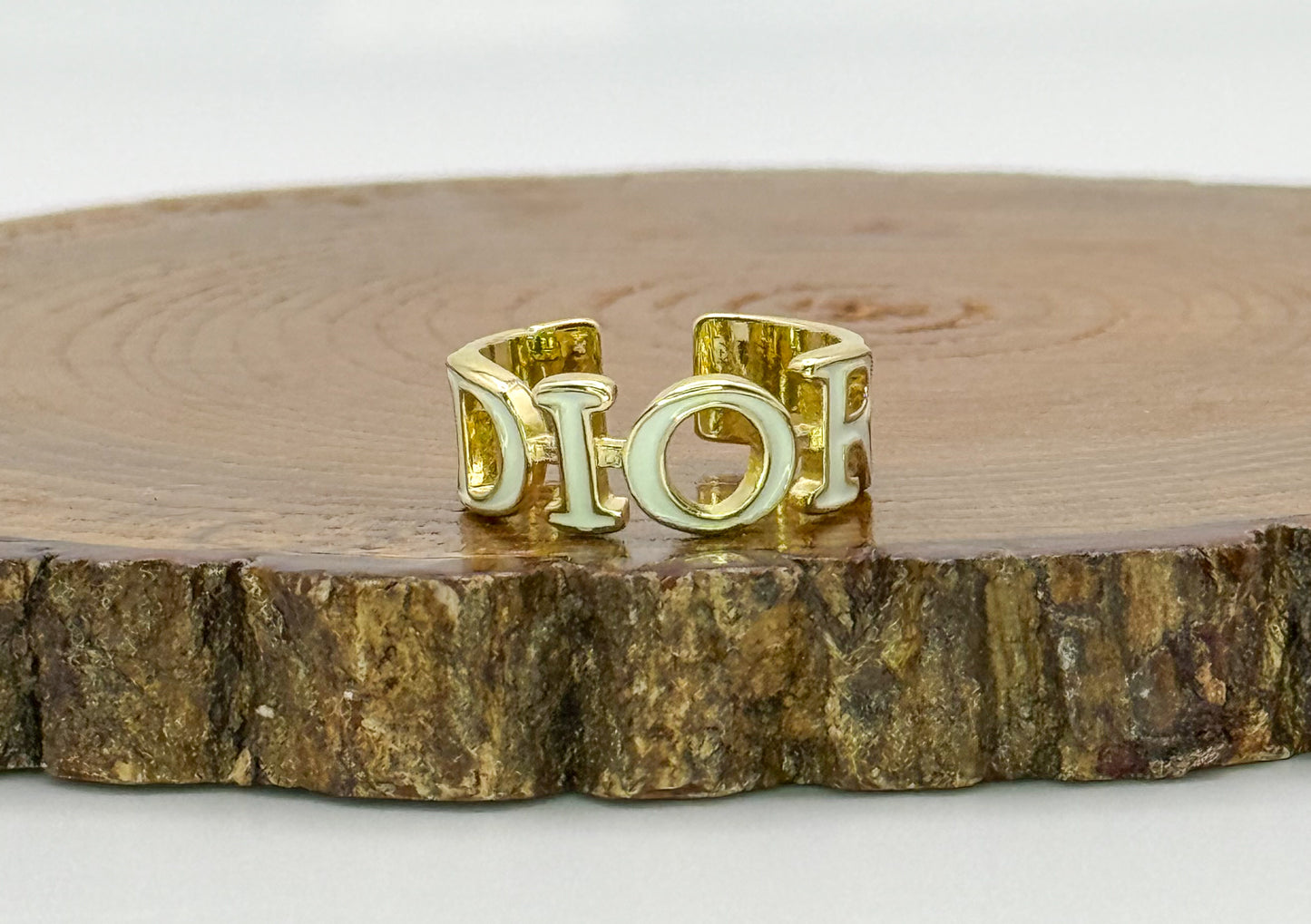 Dior Designer Statement Adjustable Rings