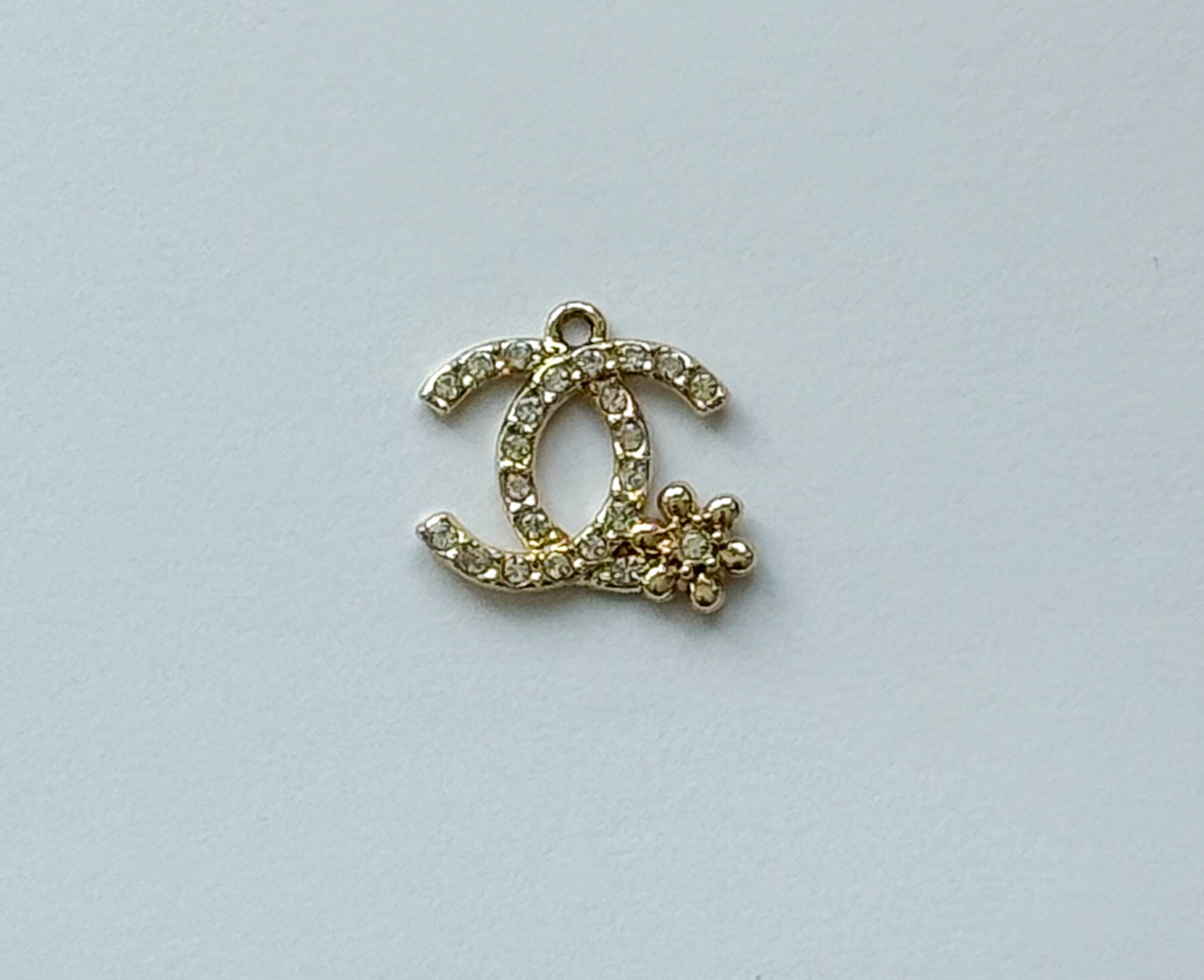 NEW Flower CC Designer Silver or Gold DIY Charms