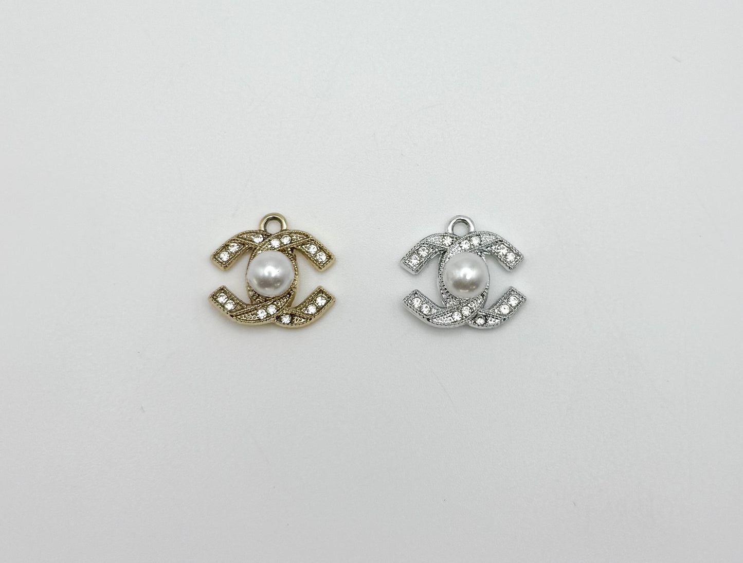 Bling CC with Pearl Gold & Silver DIY Charms