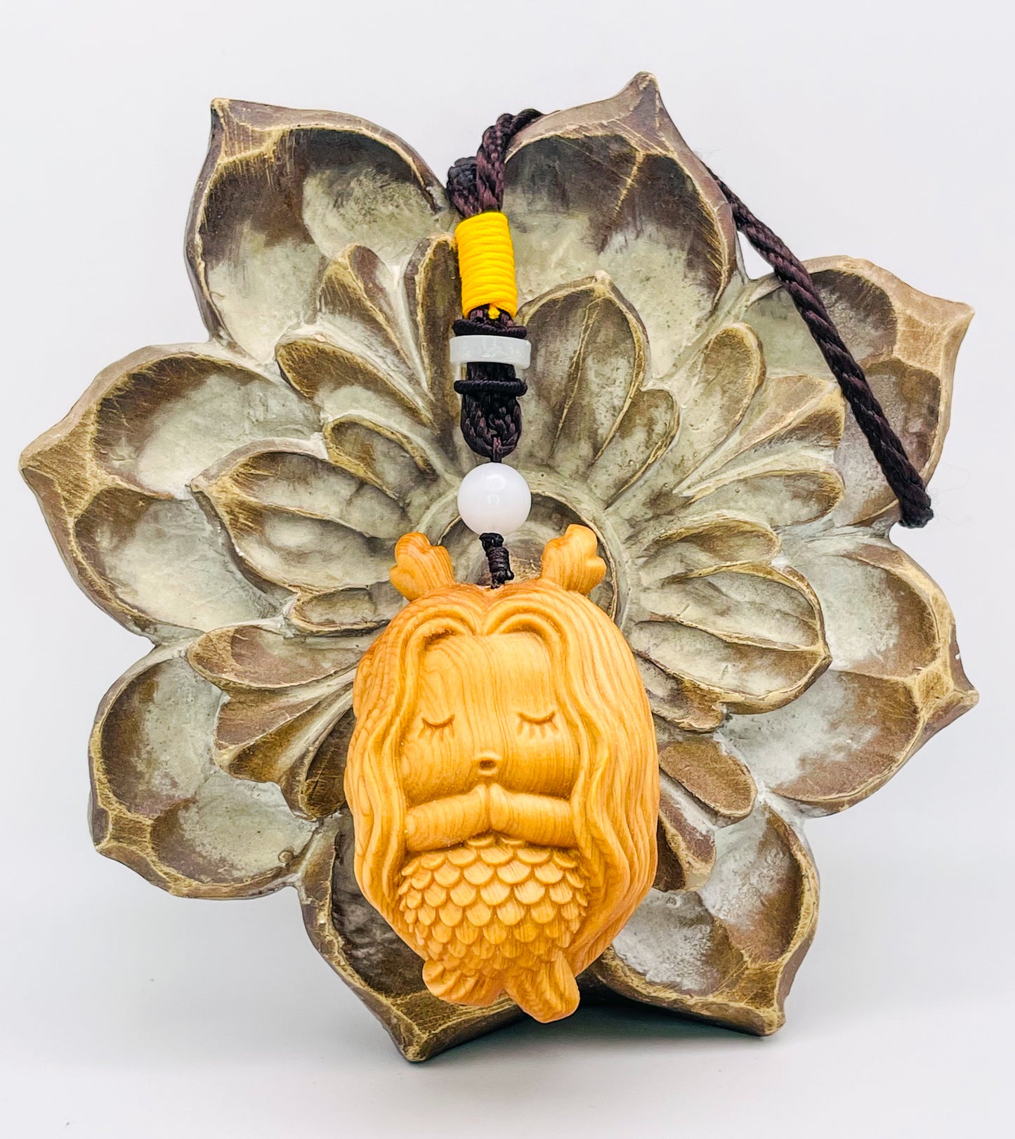 Wooden Mermaid Car Hanger, Key Chain Decor