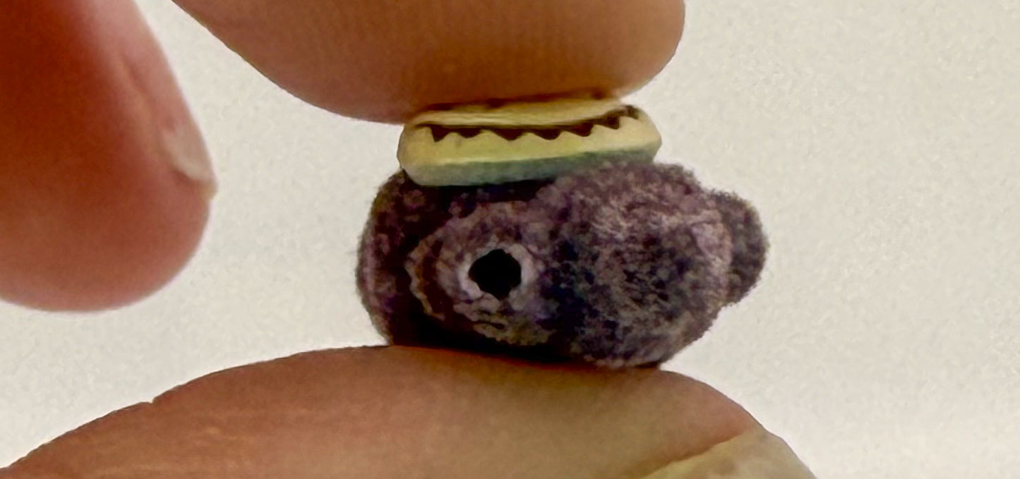 Velvet Labubu DIY Metal Bead