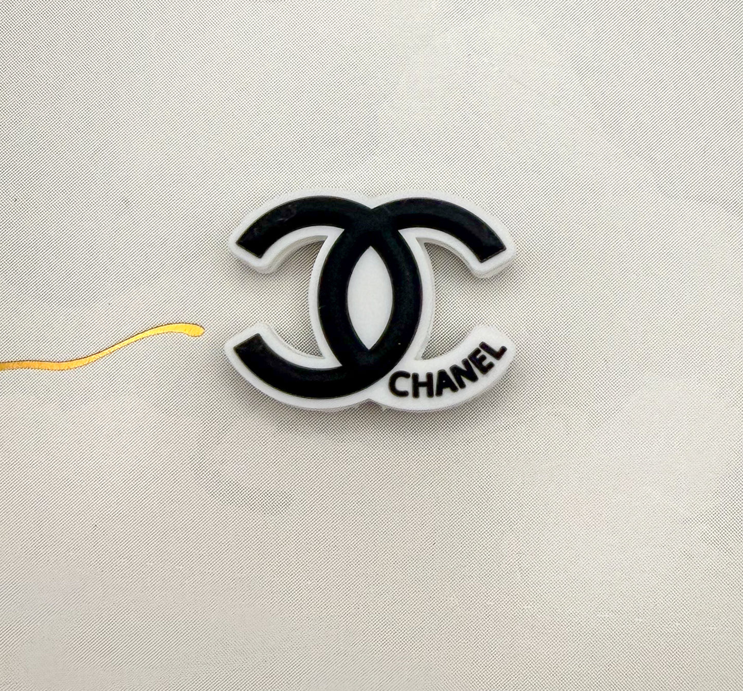 CC Logo Colorful Silicone DIY Pen Focal Beads