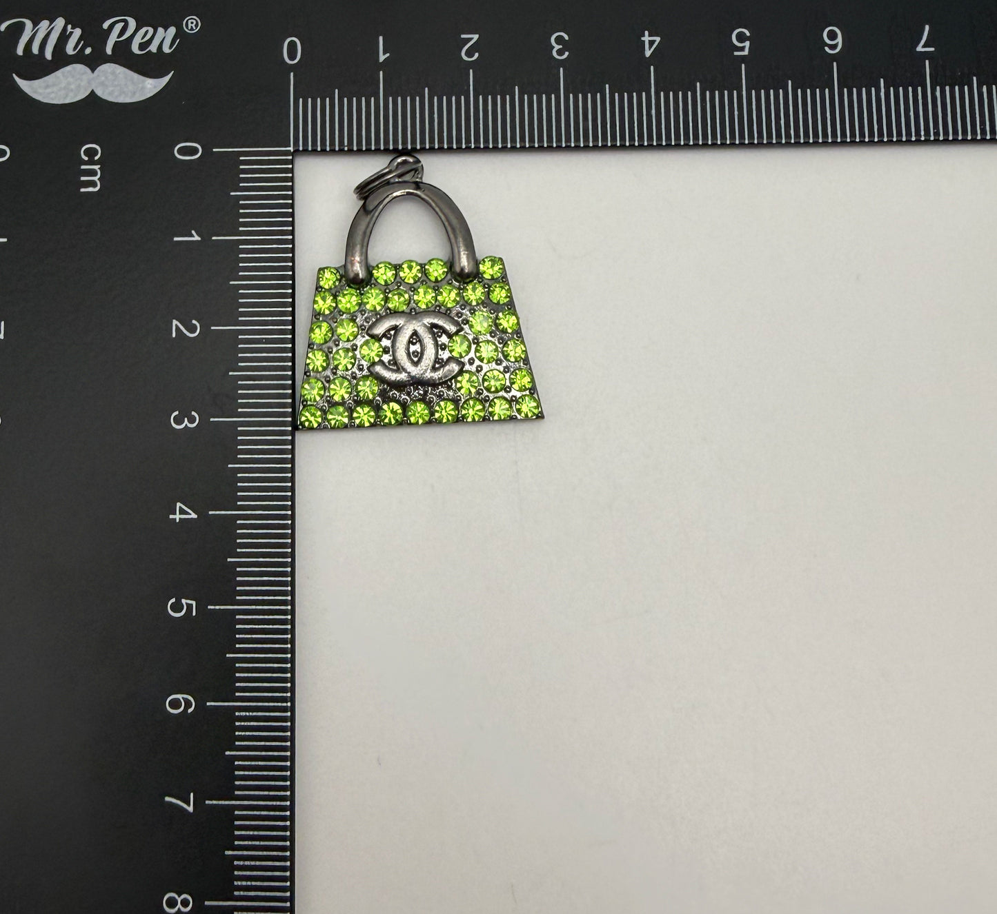 High Quality Designer Bling Black Metal Charm Pendants