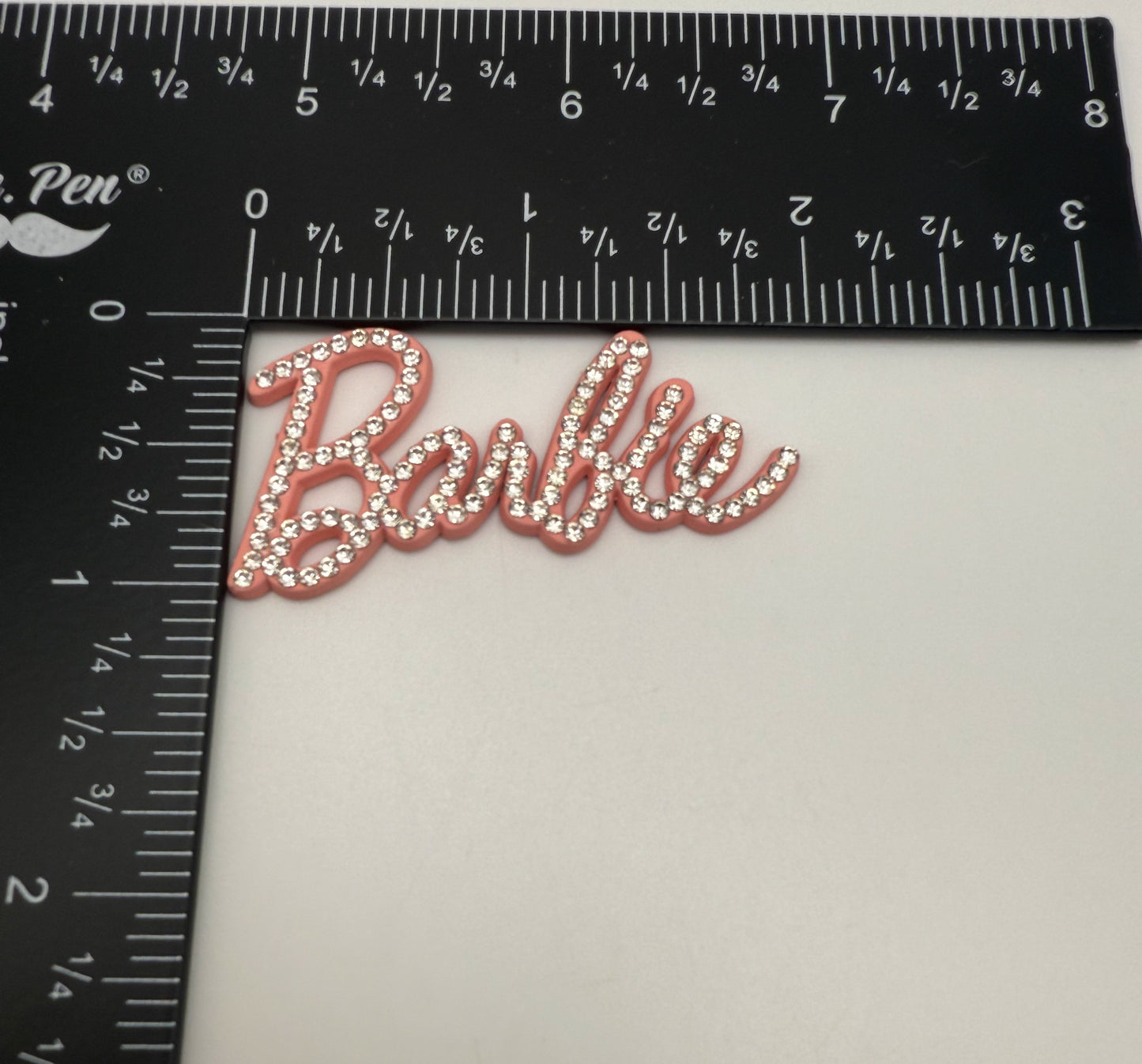 Pink Barbie DIY Metal Charm