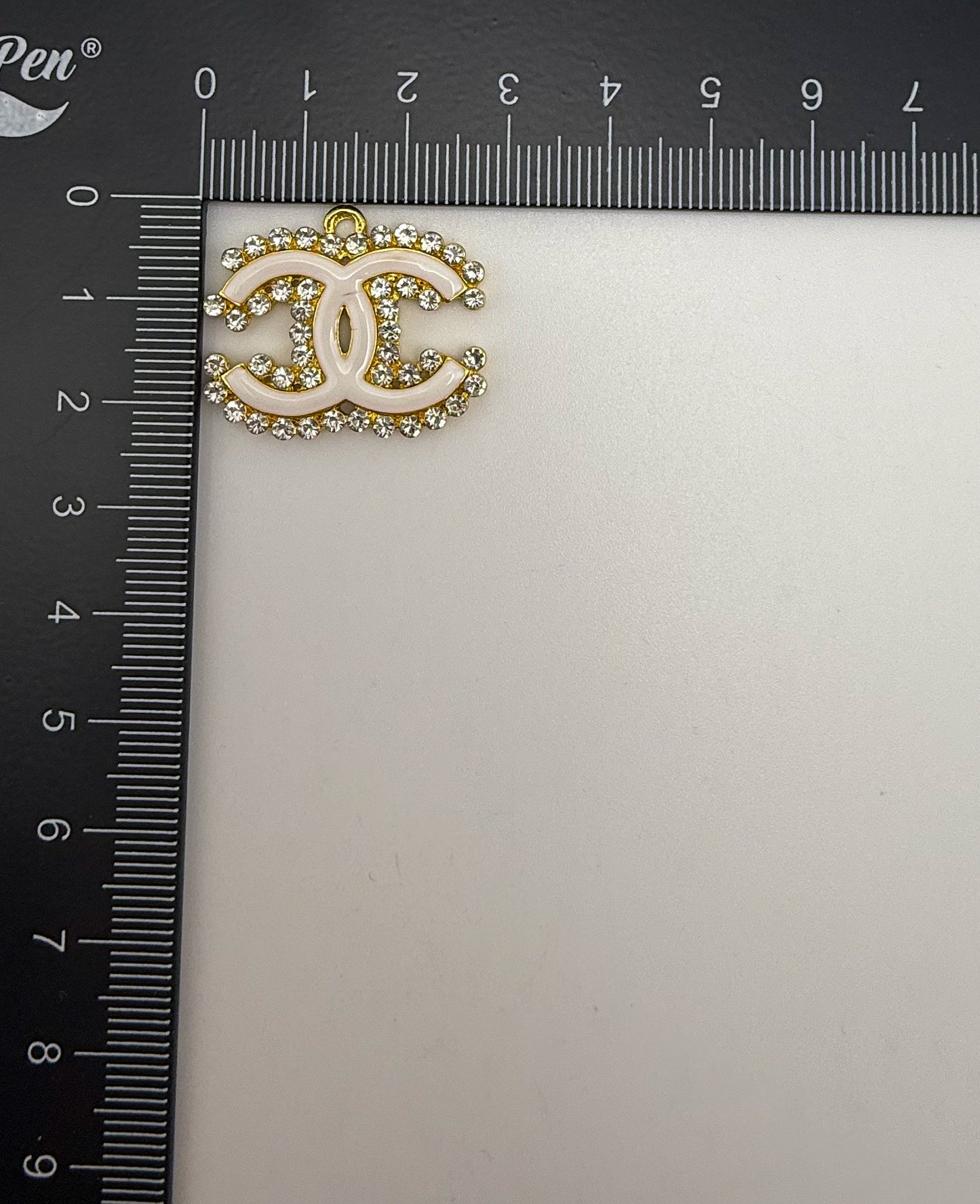 High Quality Bling CC Designer Pendant Charm
