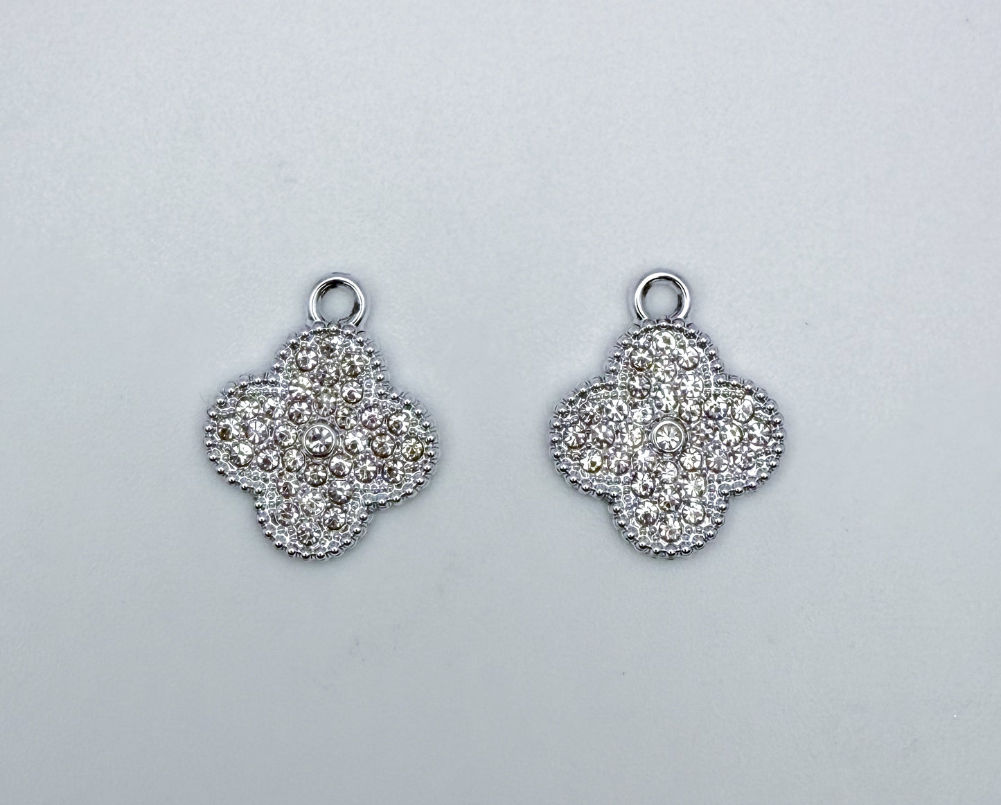 LV Bling Clover Charms (Gold & Silver)