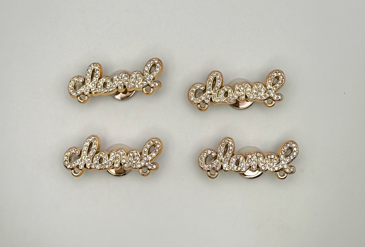 LV & CC Designer Croc Charms