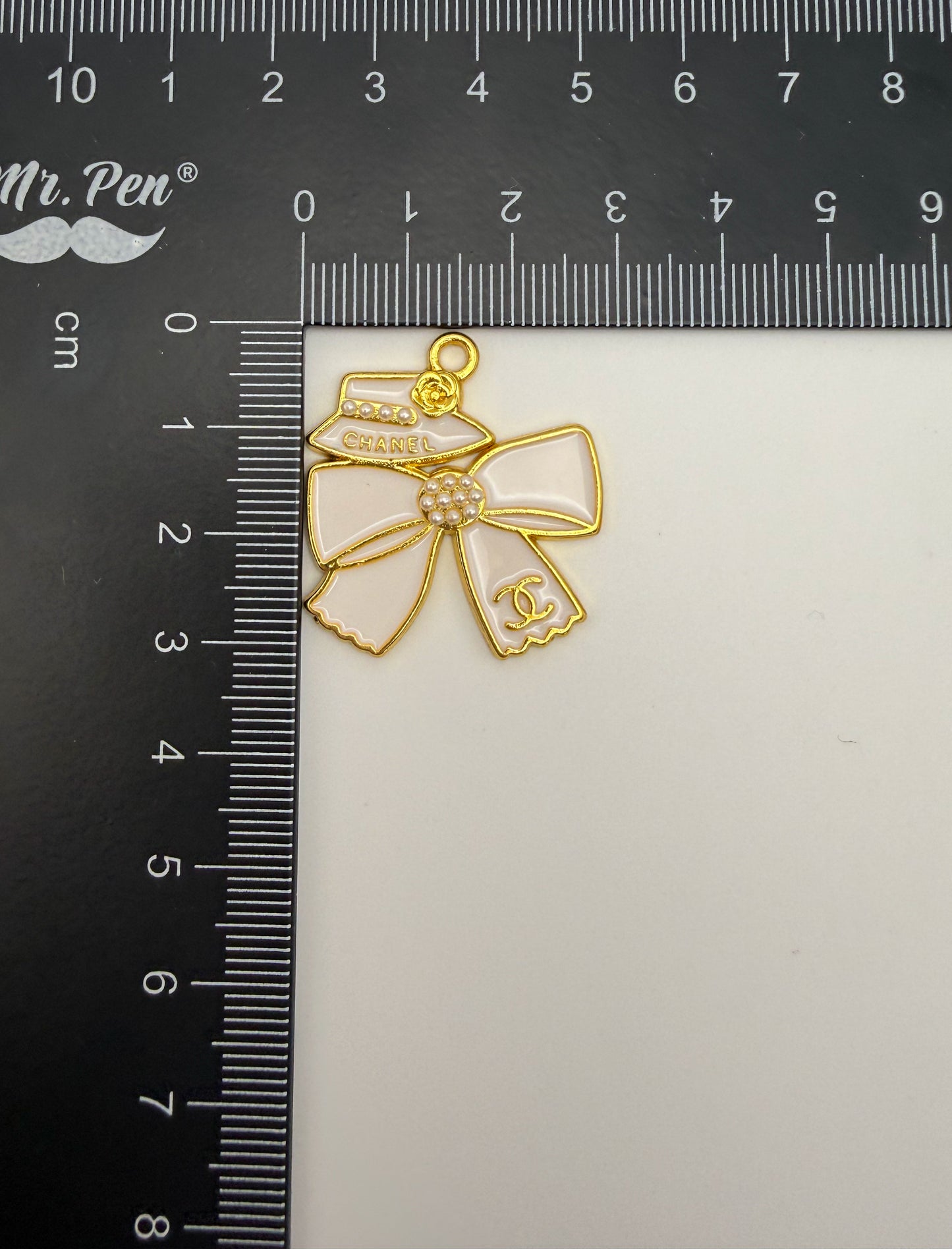CC Designer High Quality Hat & Bow DIY Metal Charm Pendants
