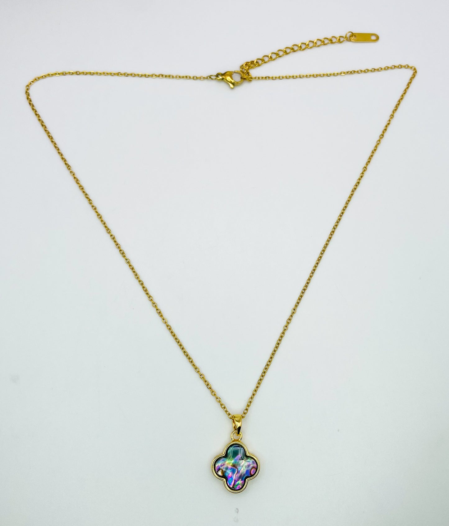 LV Clover Gold or Silver Stainless Steel Necklace