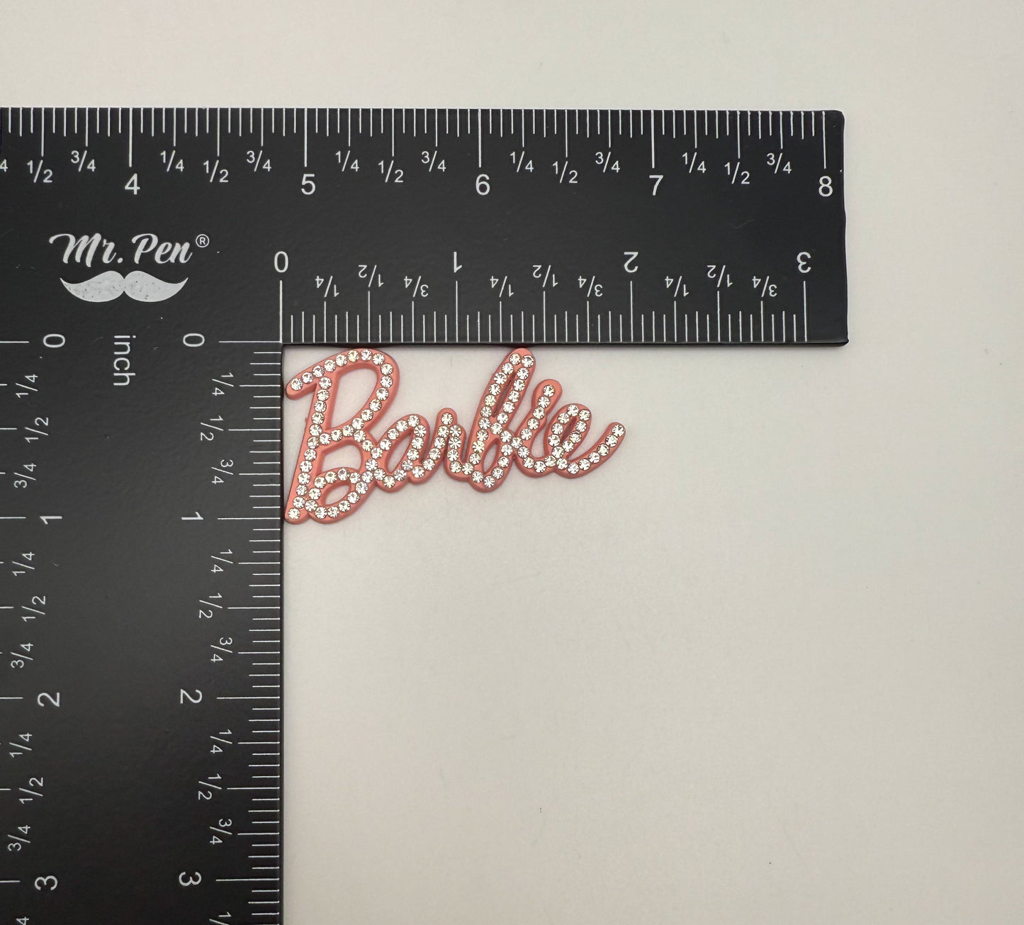 Pink Barbie DIY Metal Charm