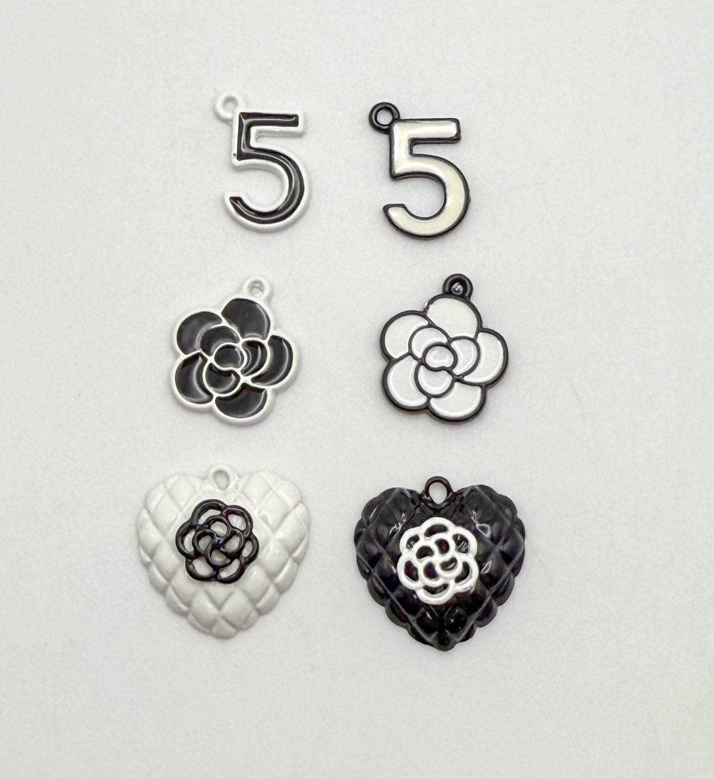 Black & White CC Inspired HQ DIY Charms