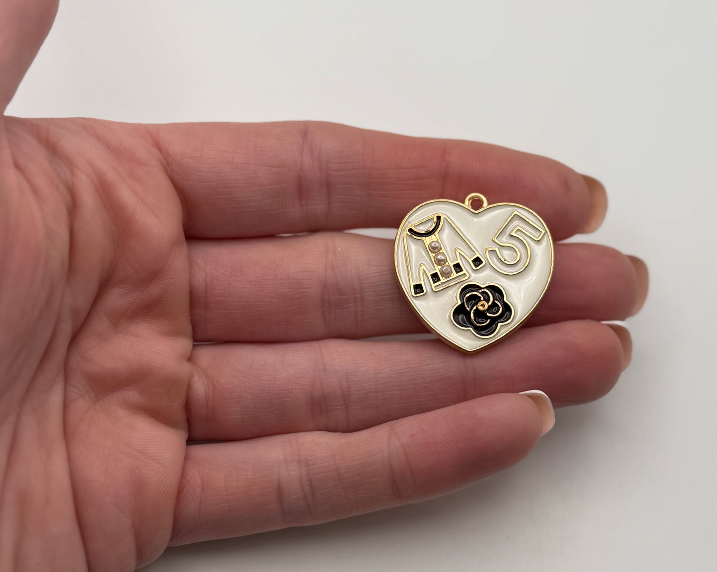High Quality CC Inspired DIY Metal Charms
