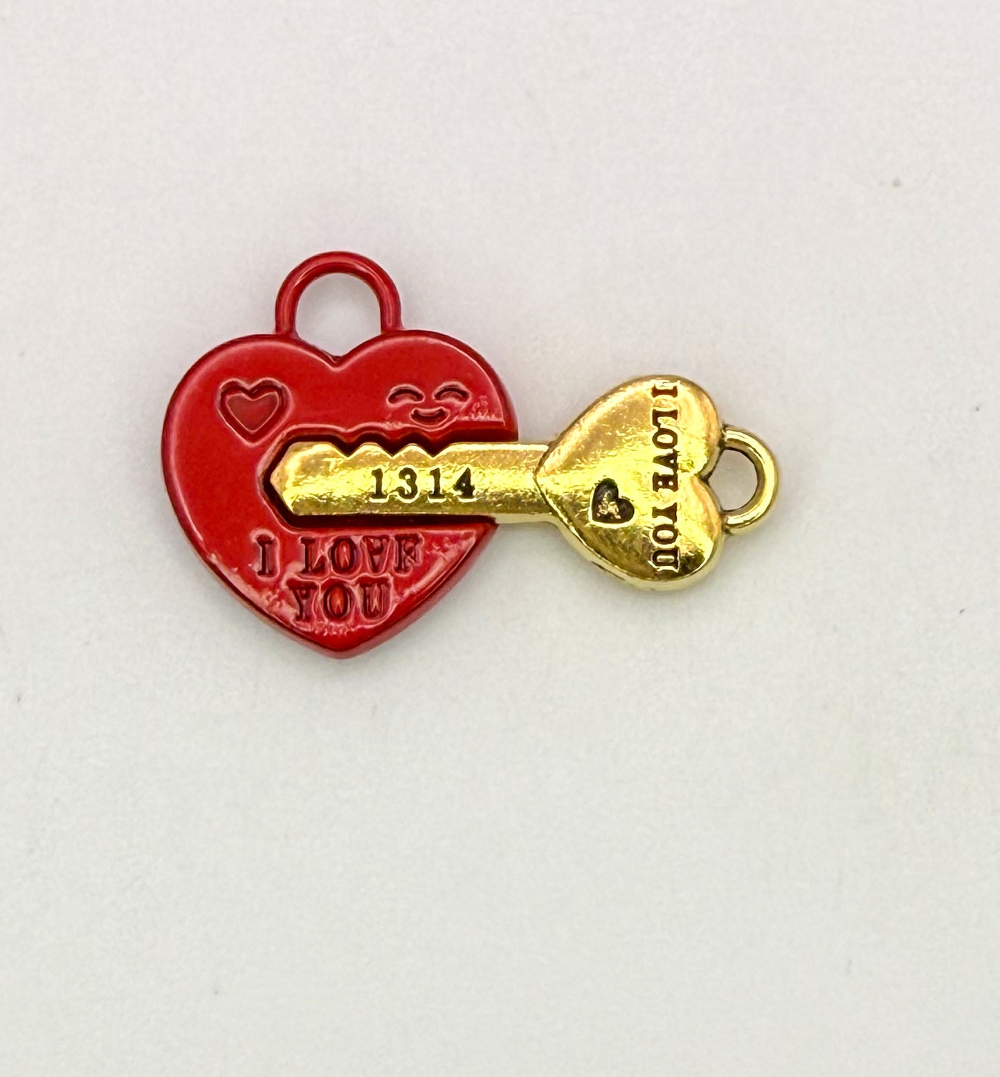 Gold/Silver & Red/Gold Magnetic DIY Charm set