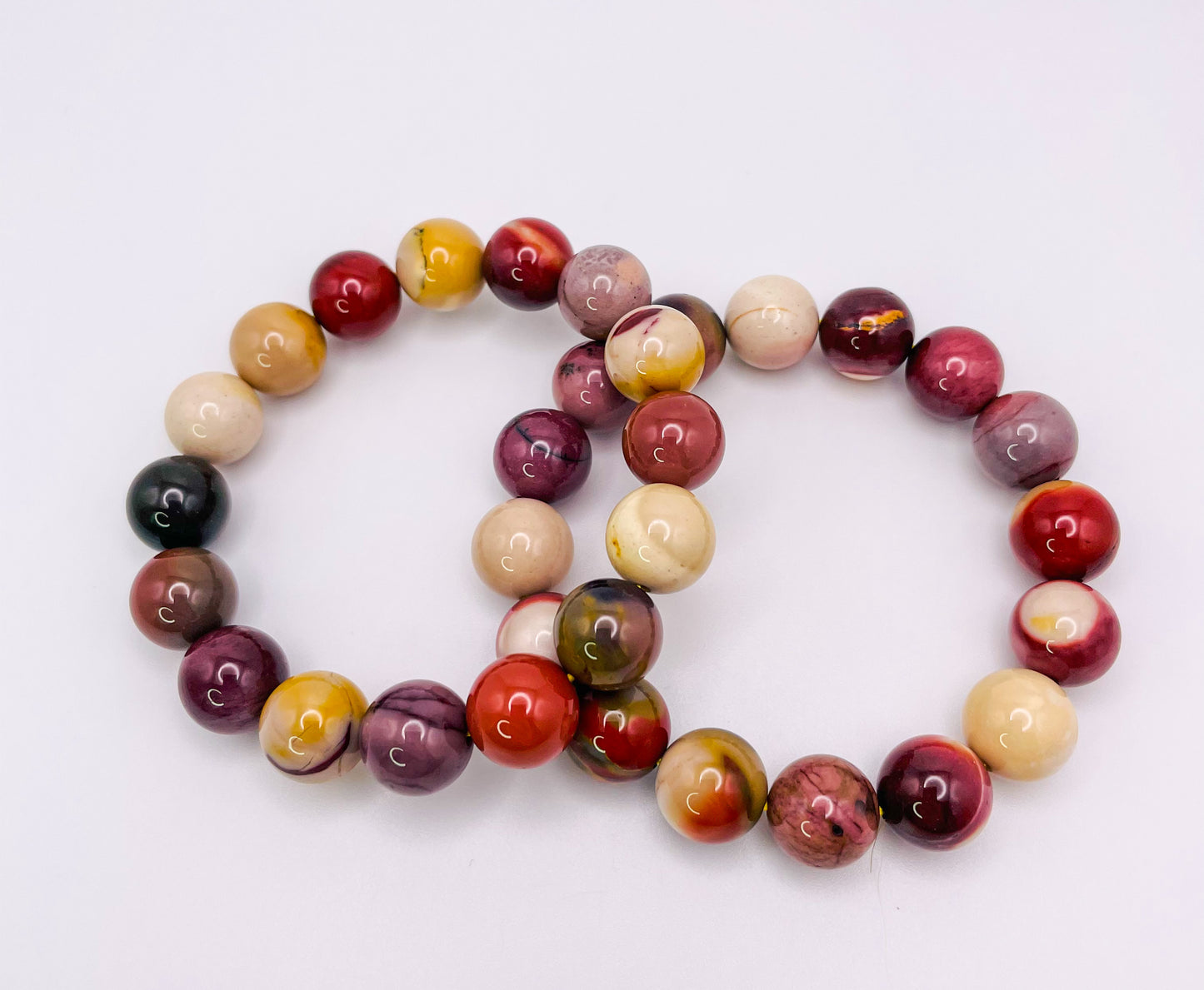 Natural Mookaite Jasper Bracelet